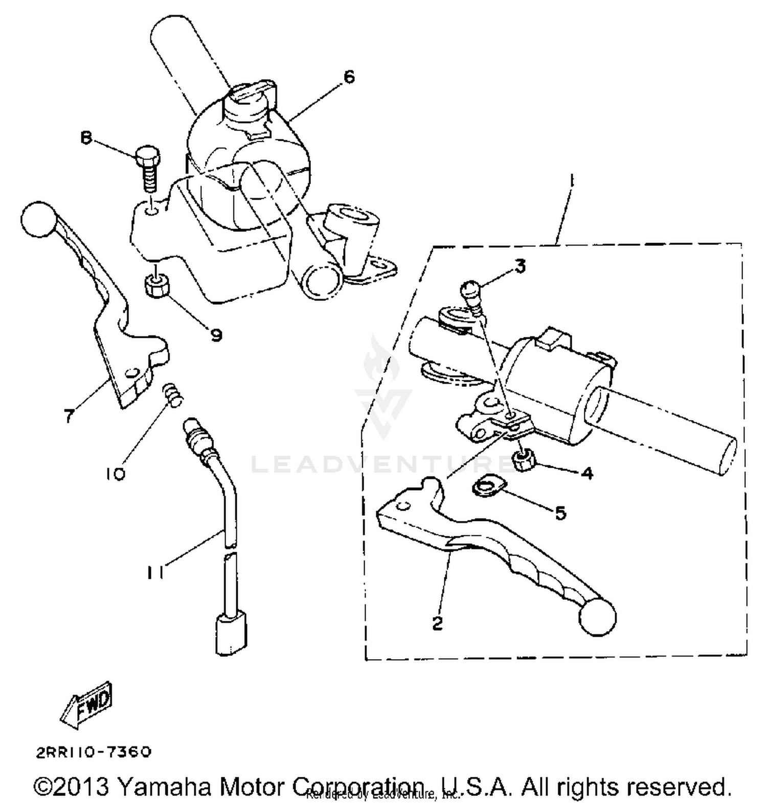 HANDLE SWITCH - LEVER