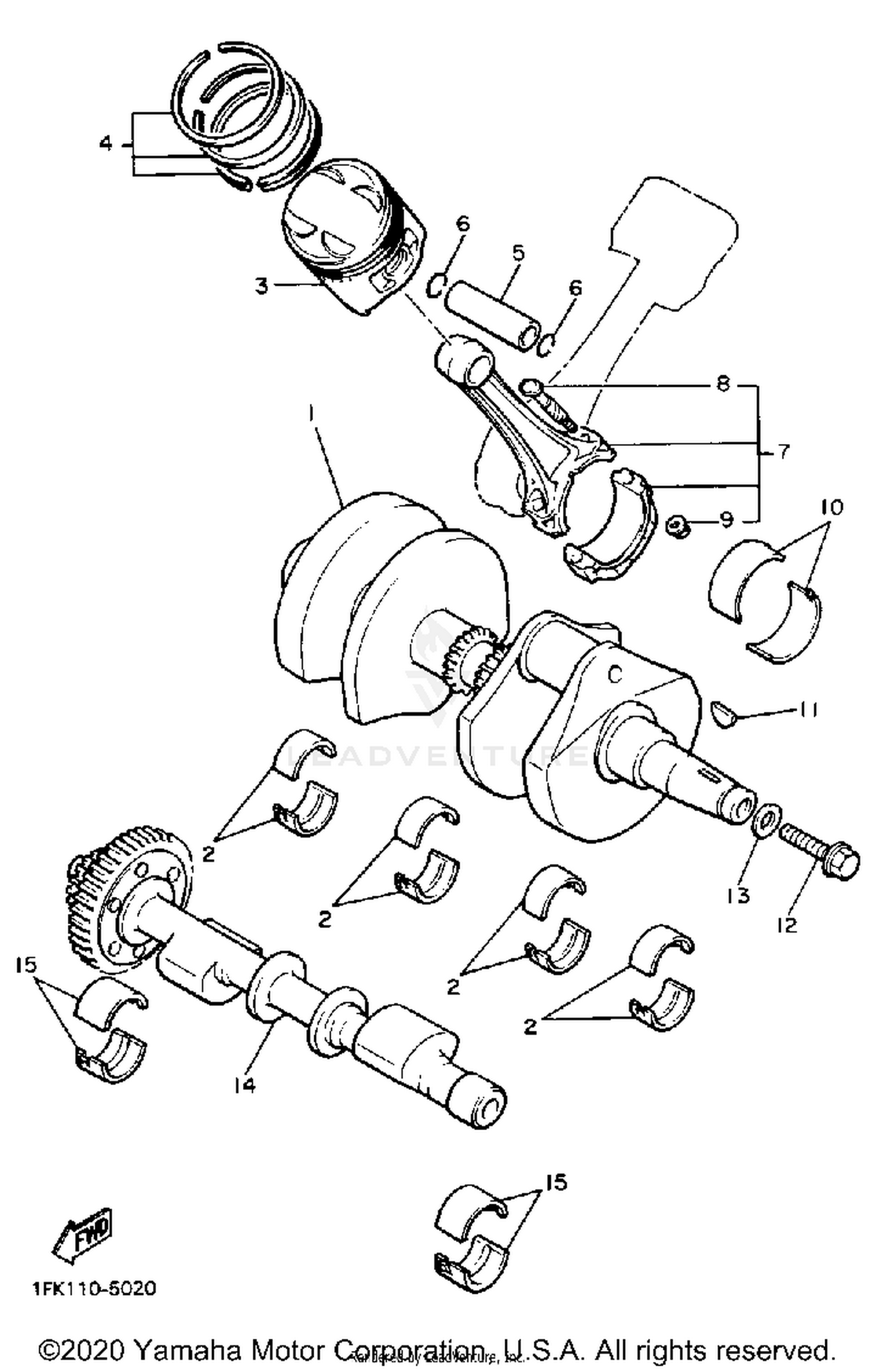 CRANKSHAFT PISTON