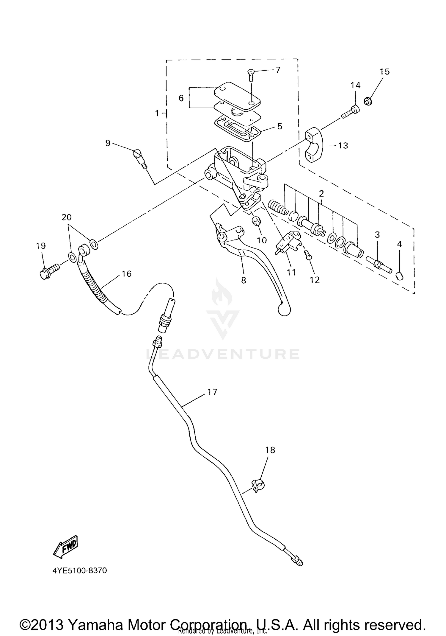 FRONT MASTER CYLINDER 2
