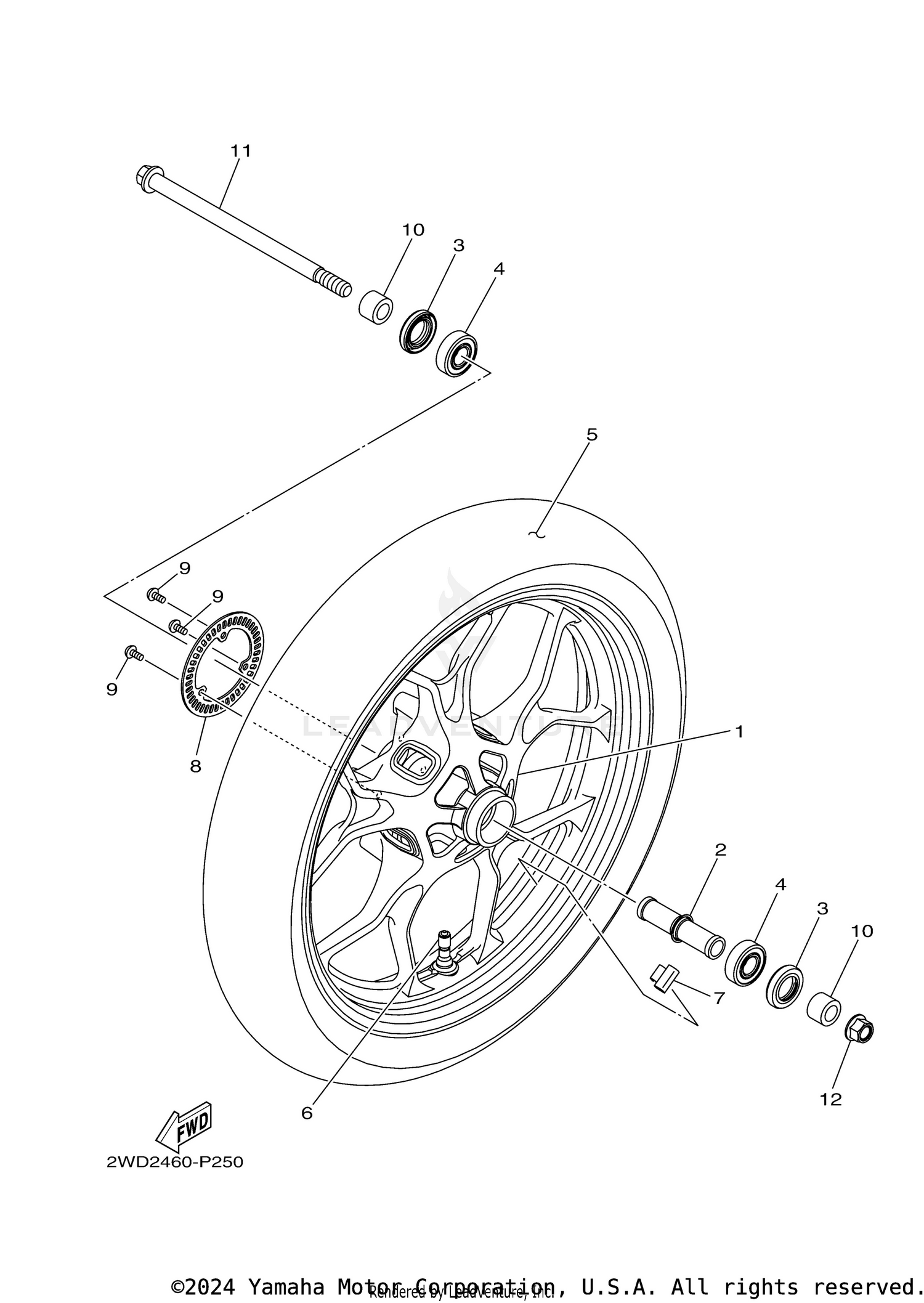FRONT WHEEL