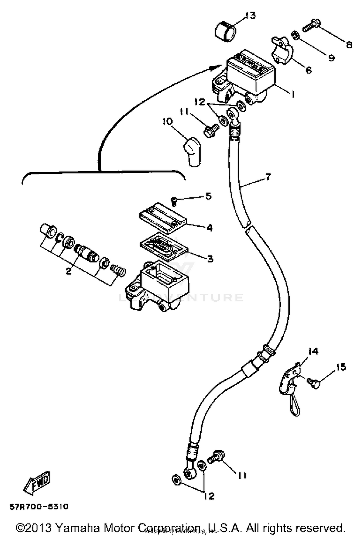FRONT MASTER CYLINDER