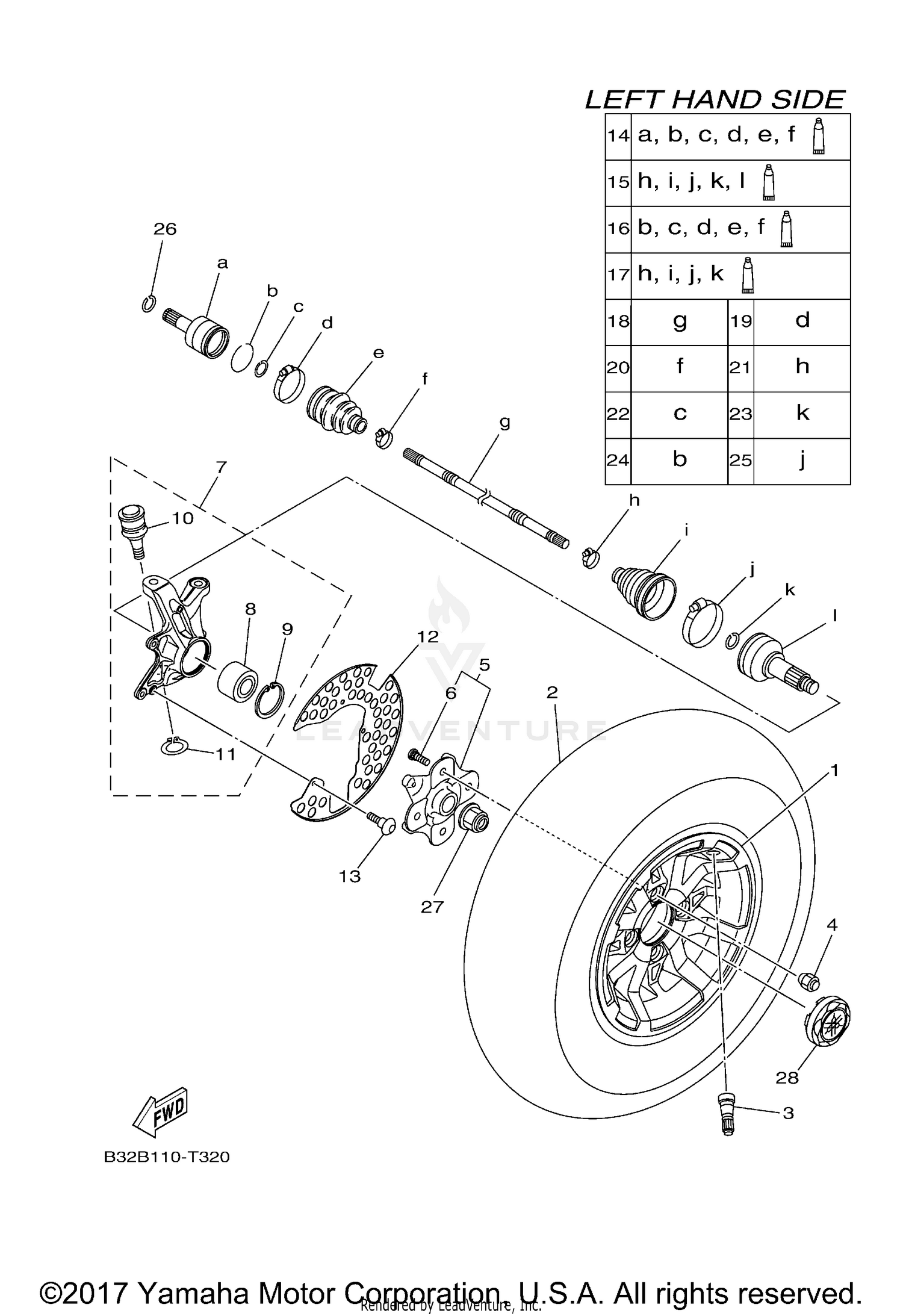 FRONT WHEEL