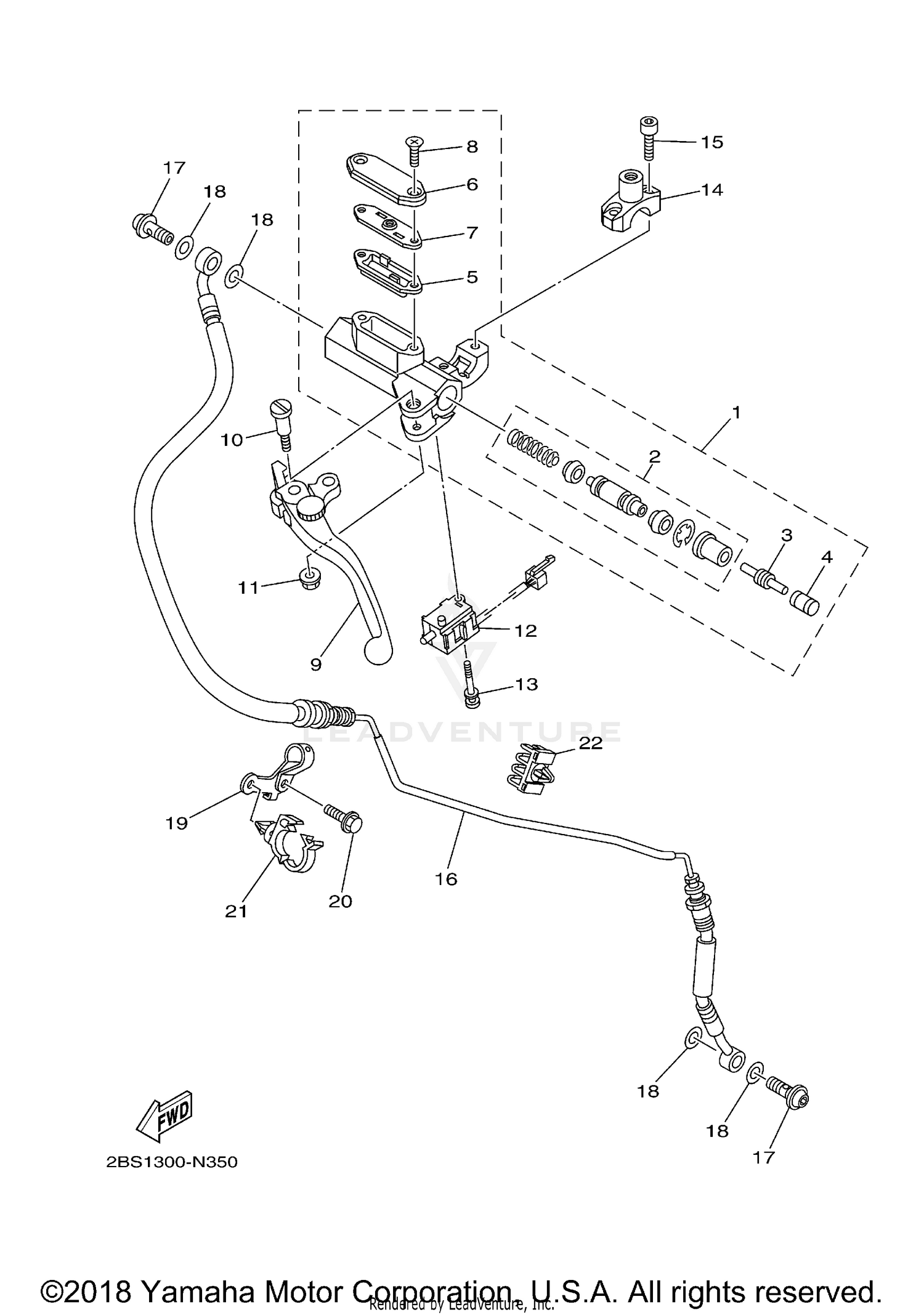 FRONT MASTER CYLINDER 2
