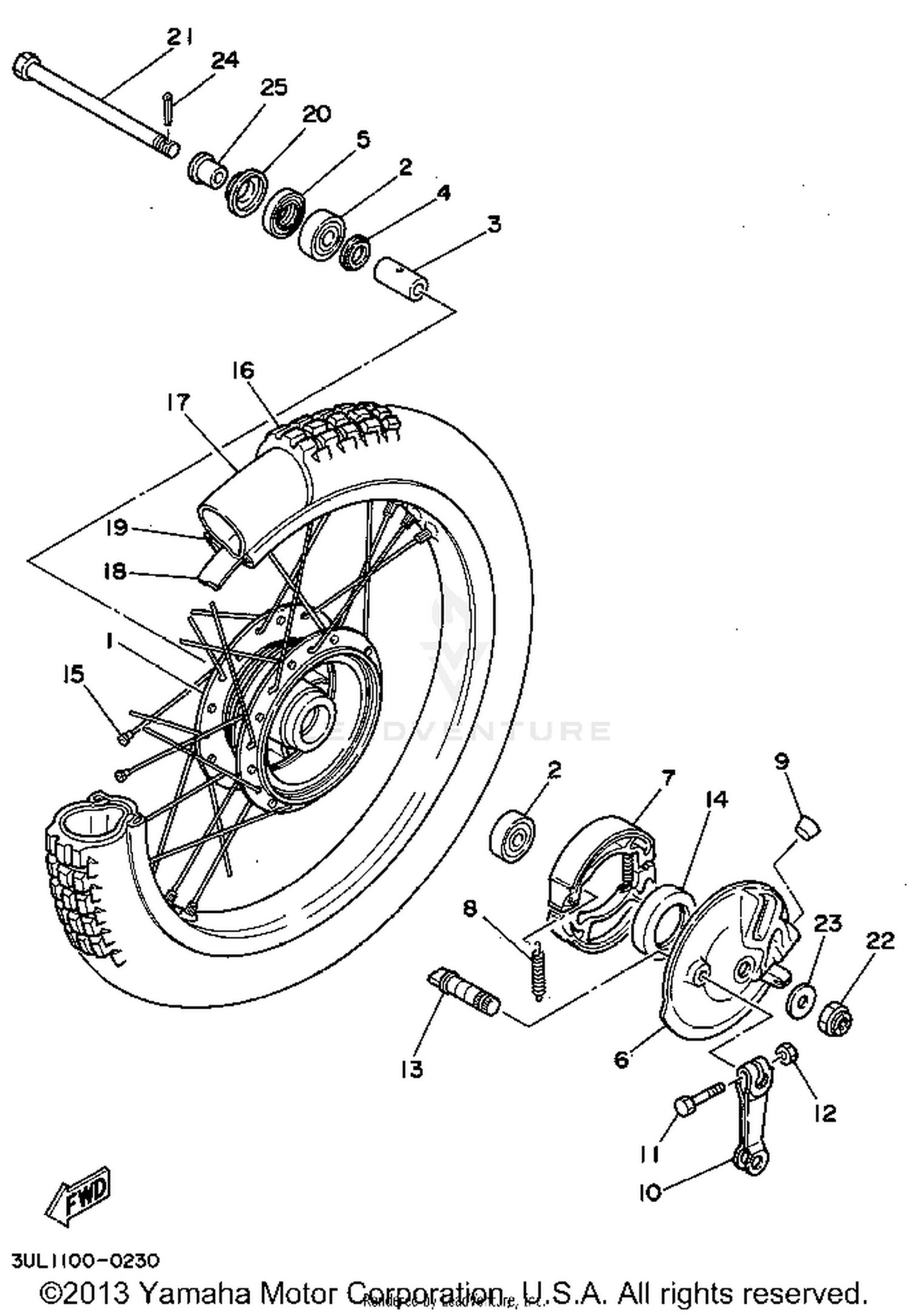 FRONT WHEEL
