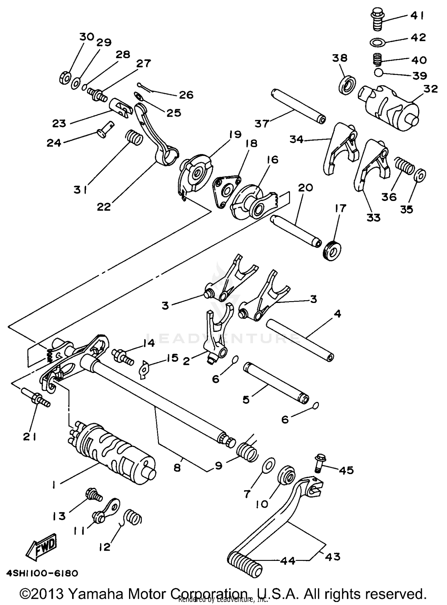 SHIFT CAM - SHIFT FORK