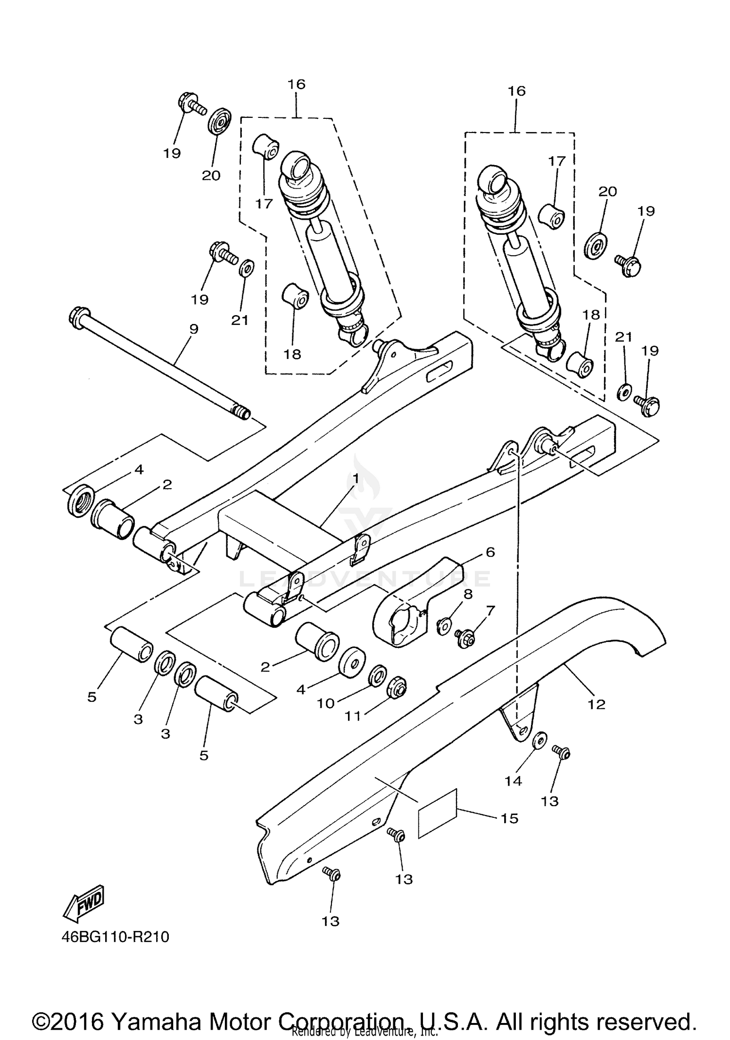 REAR ARM SUSPENSION