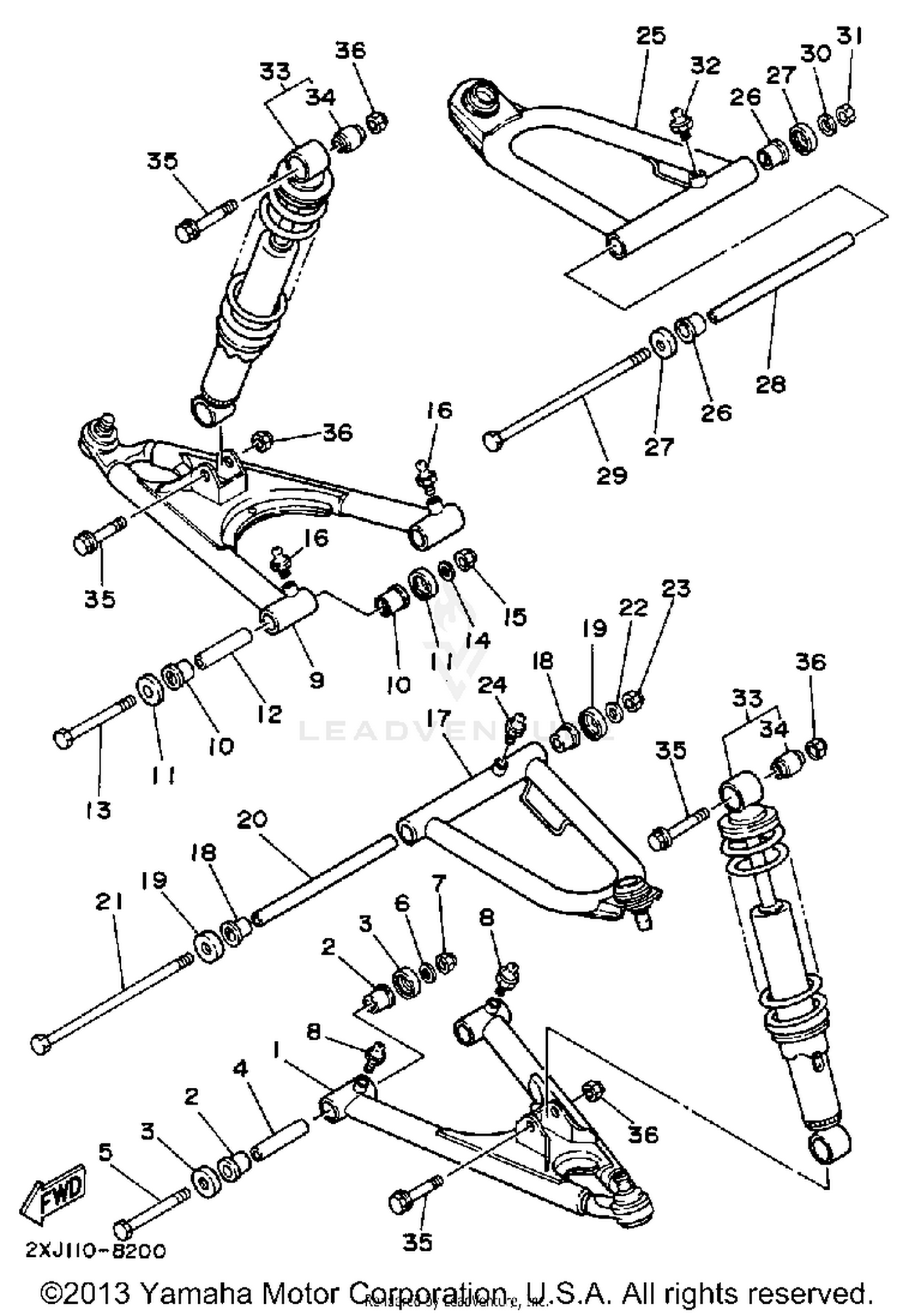 FRONT SUSPENSION-WHEEL