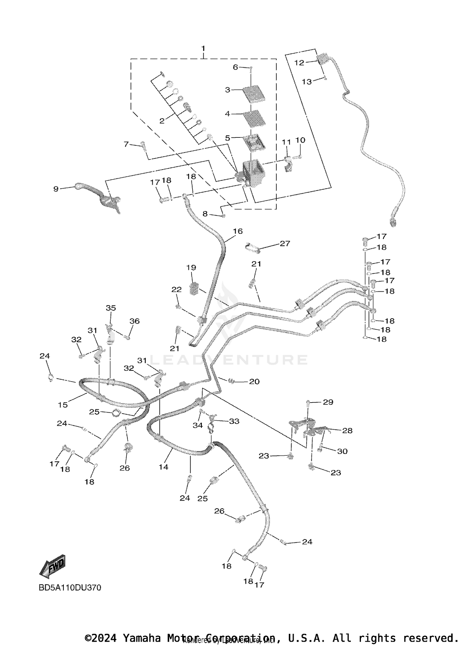 FRONT MASTER CYLINDER