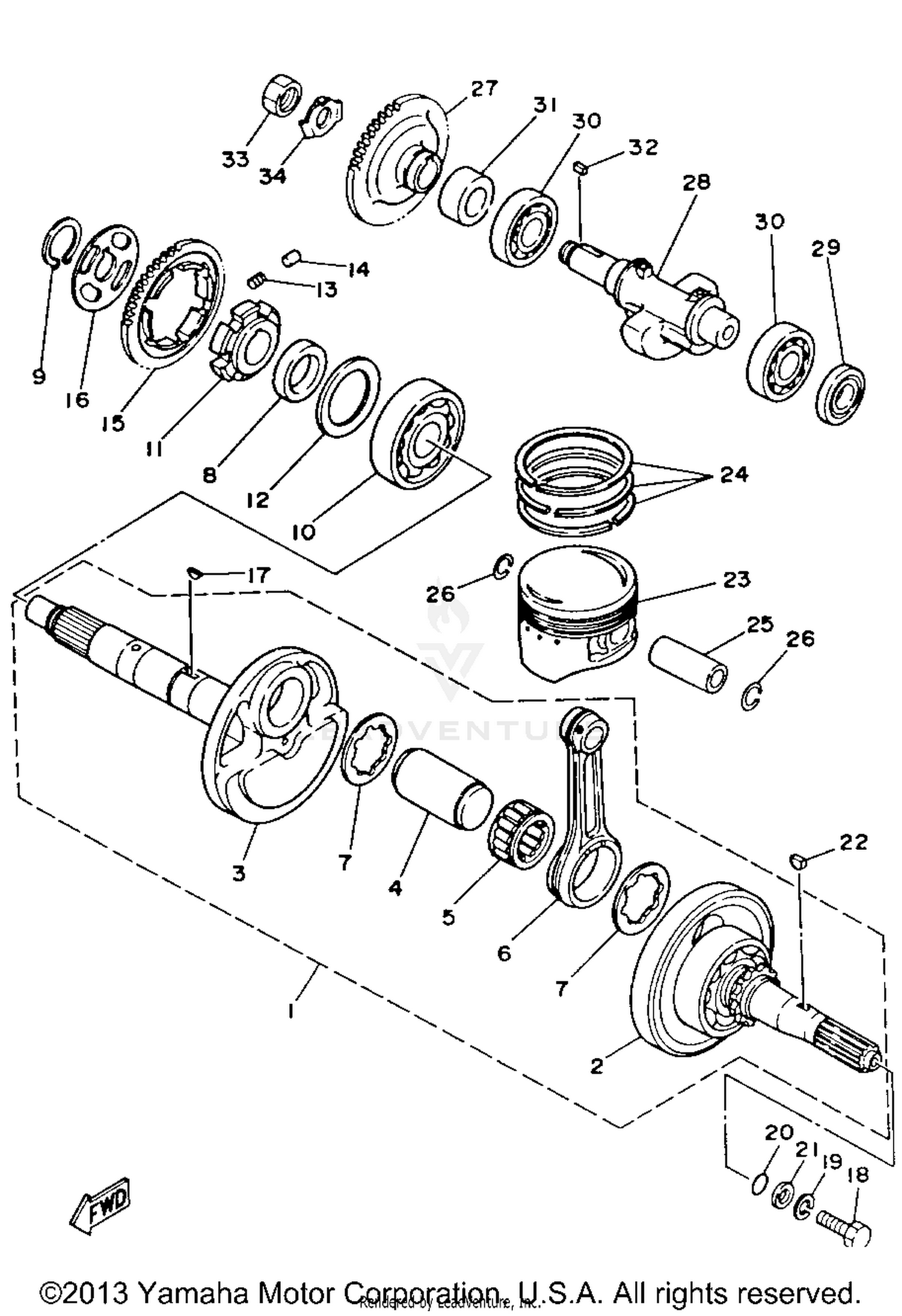 CRANKSHAFT - PISTON
