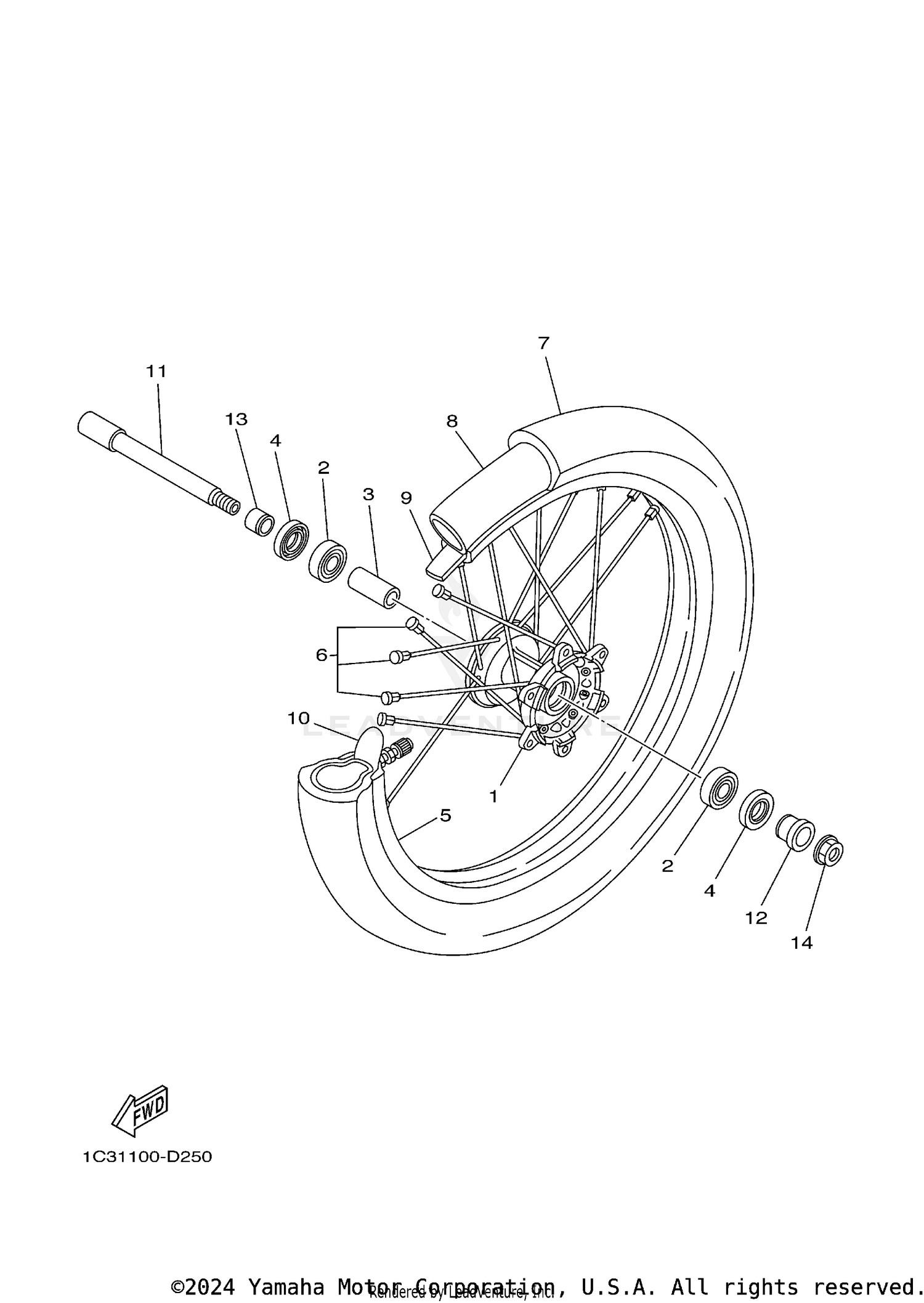 FRONT WHEEL