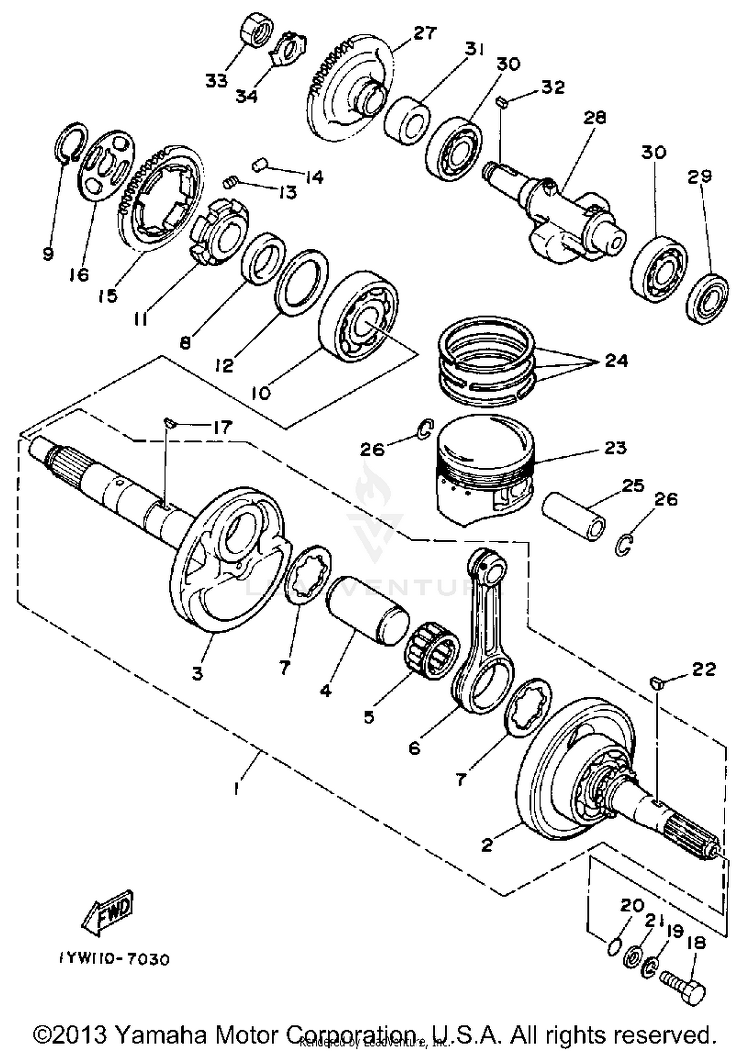 CRANKSHAFT - PISTON