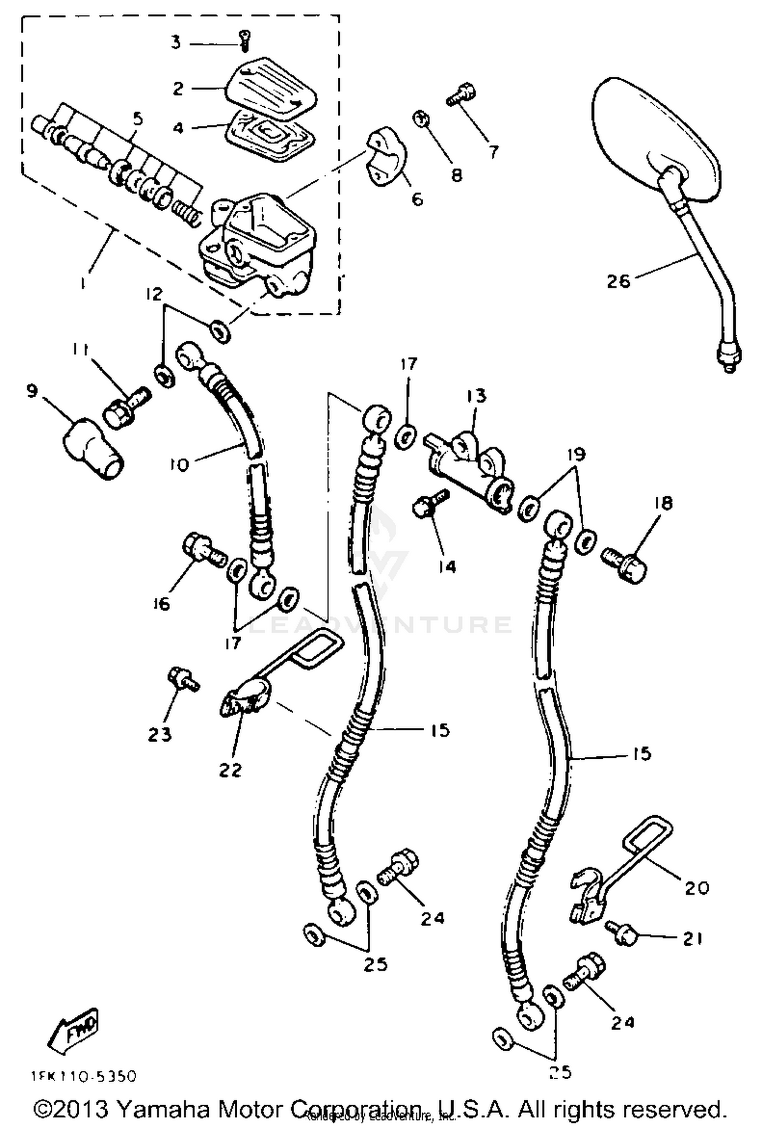 FRONT MASTER CYLINDER