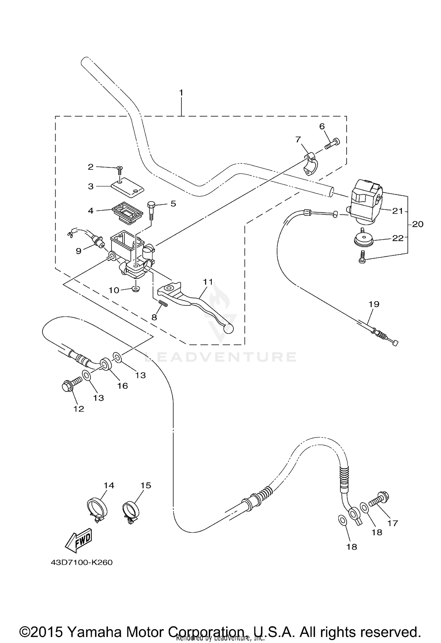 REAR MASTER CYLINDER