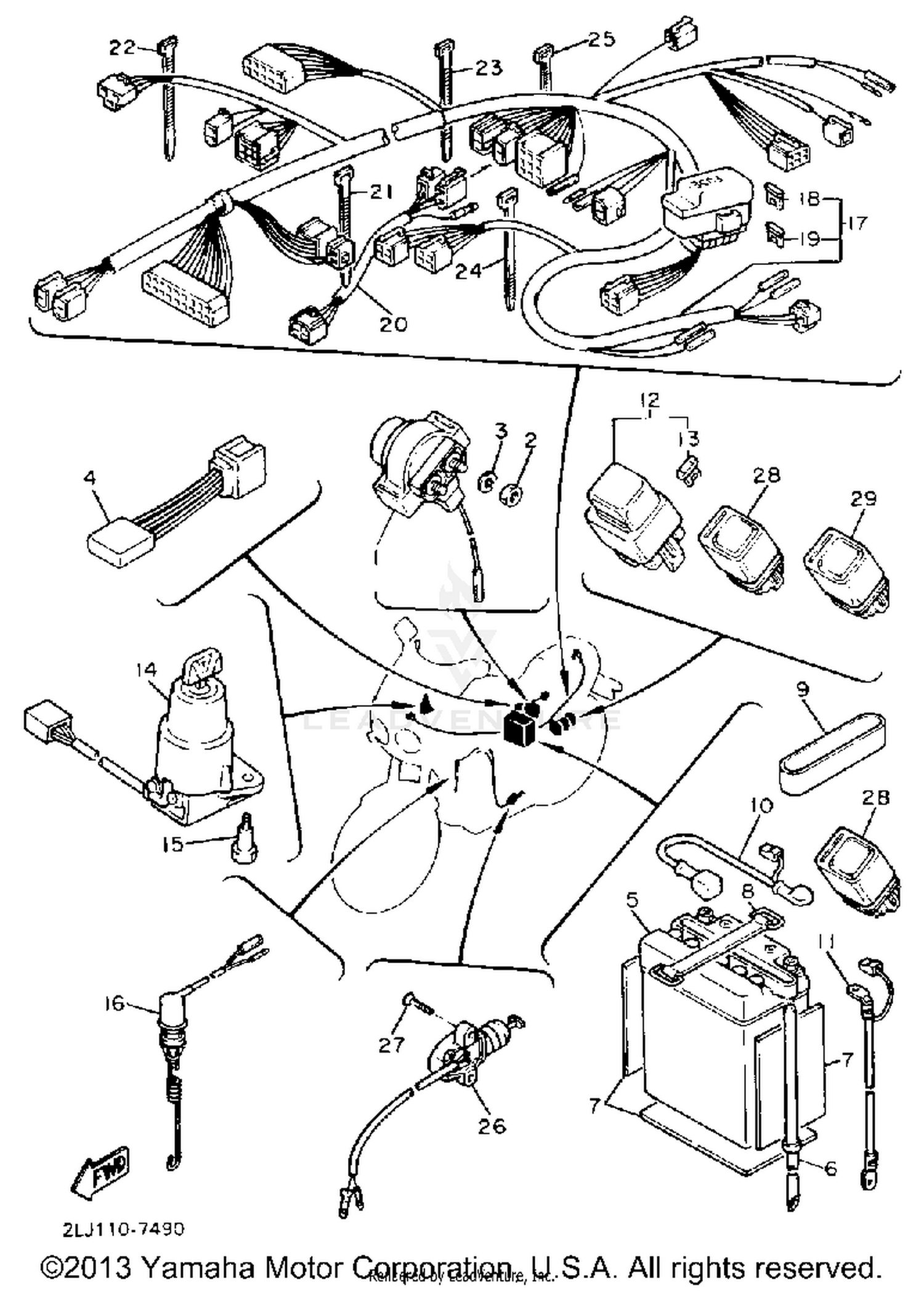 ELECTRICAL 2 CALIFORNIA MODEL ONLY
