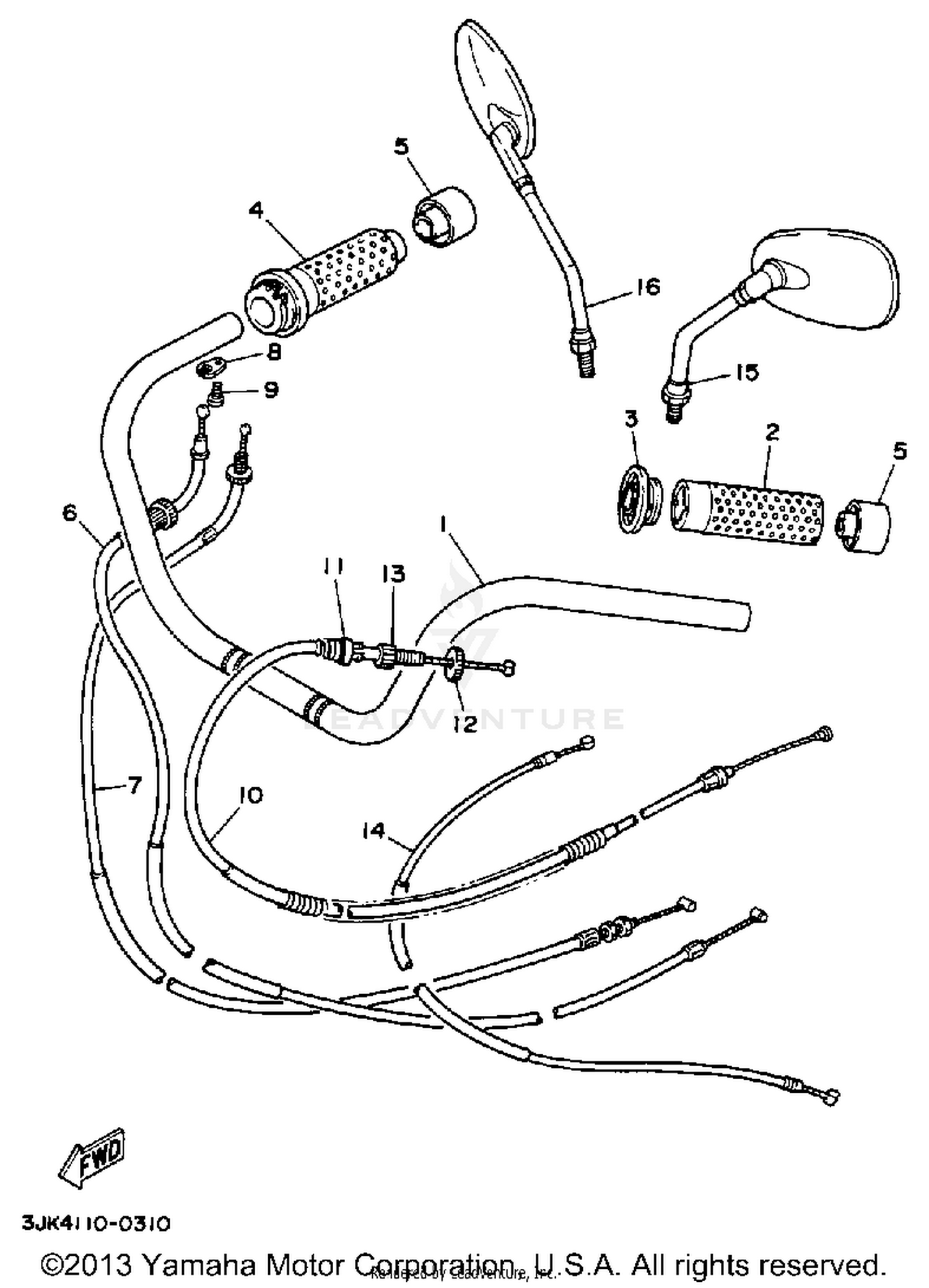HANDLEBAR CABLE