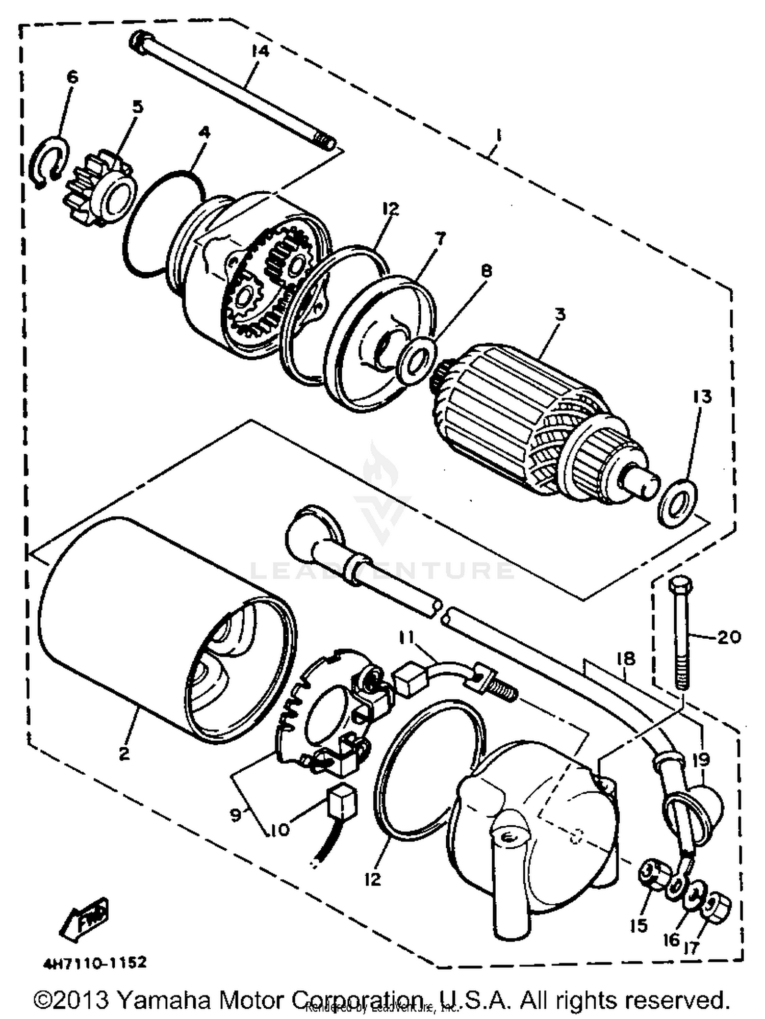 STARTING MOTOR