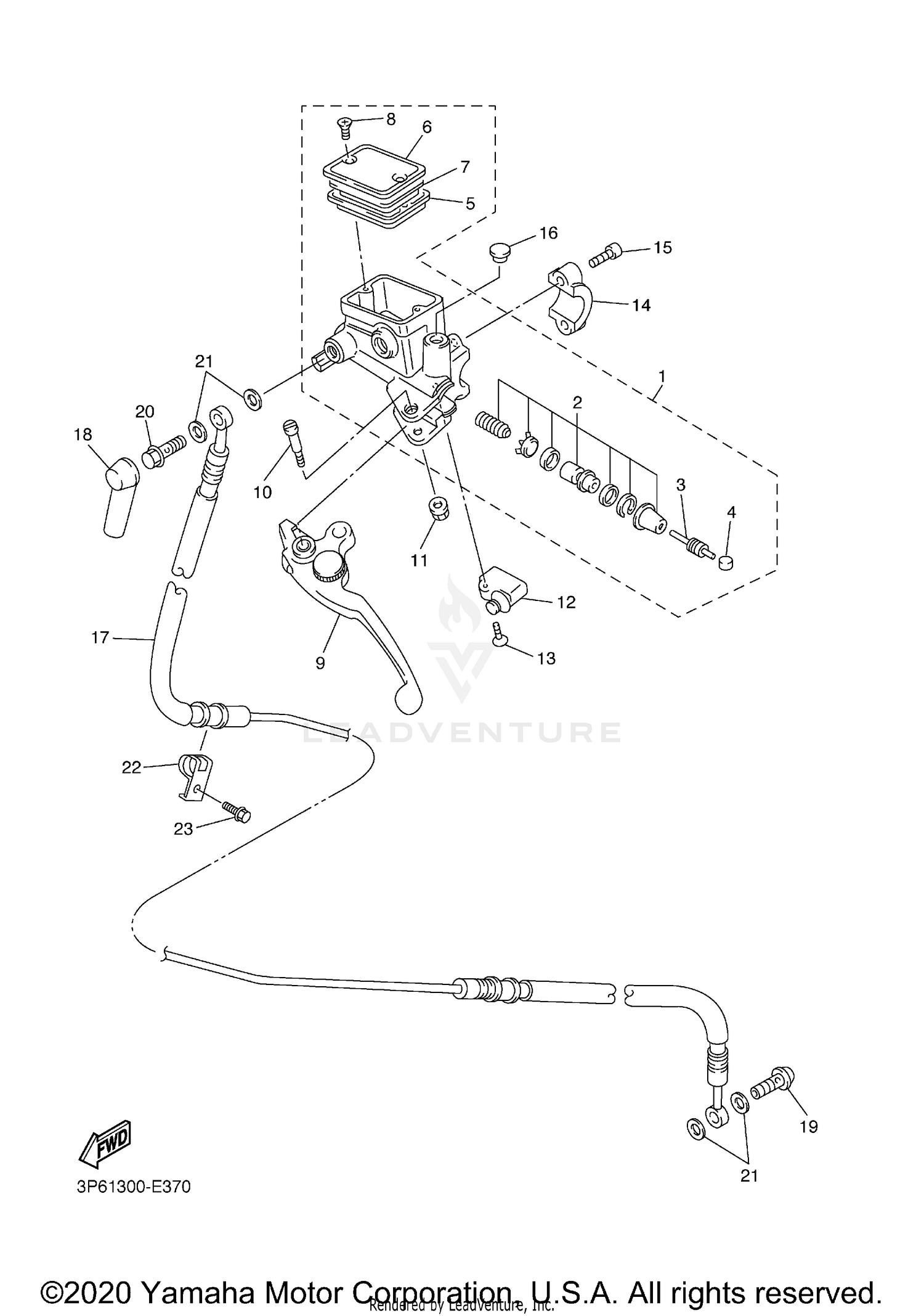FRONT MASTER CYLINDER 2