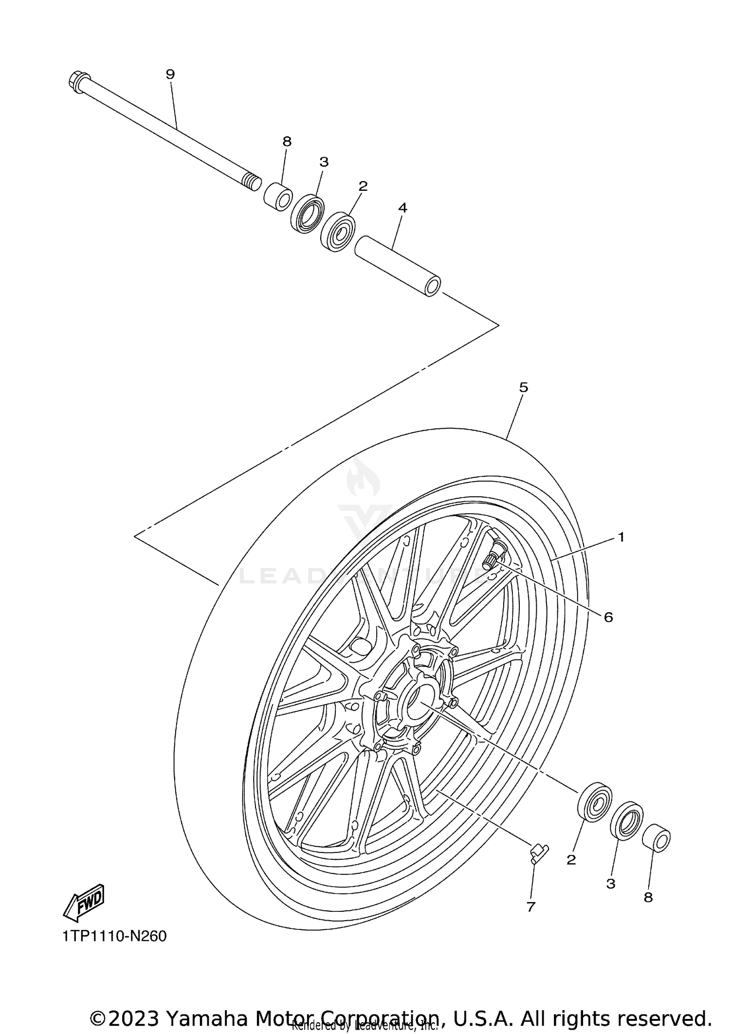 FRONT WHEEL