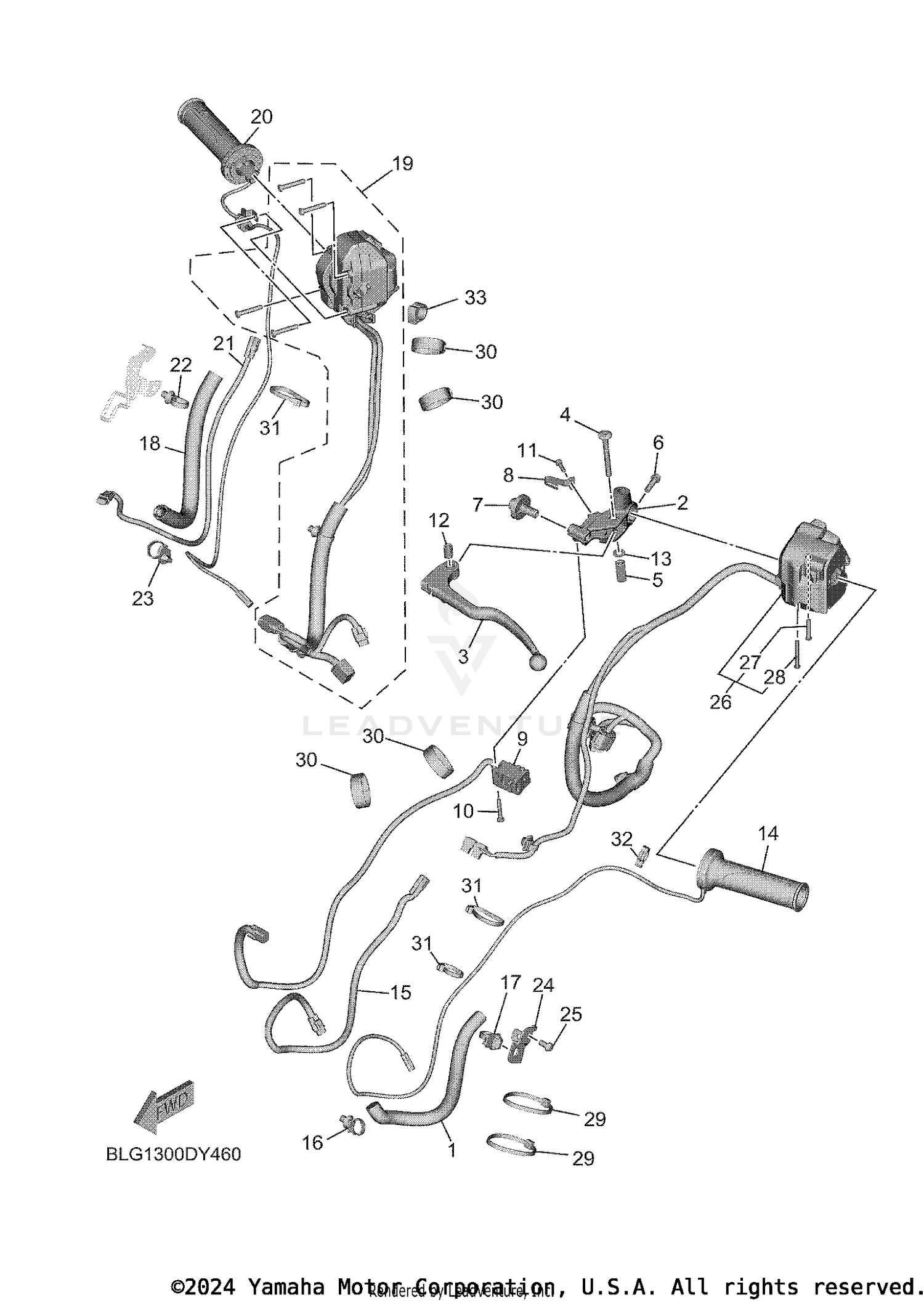 HANDLE SWITCH & LEVER