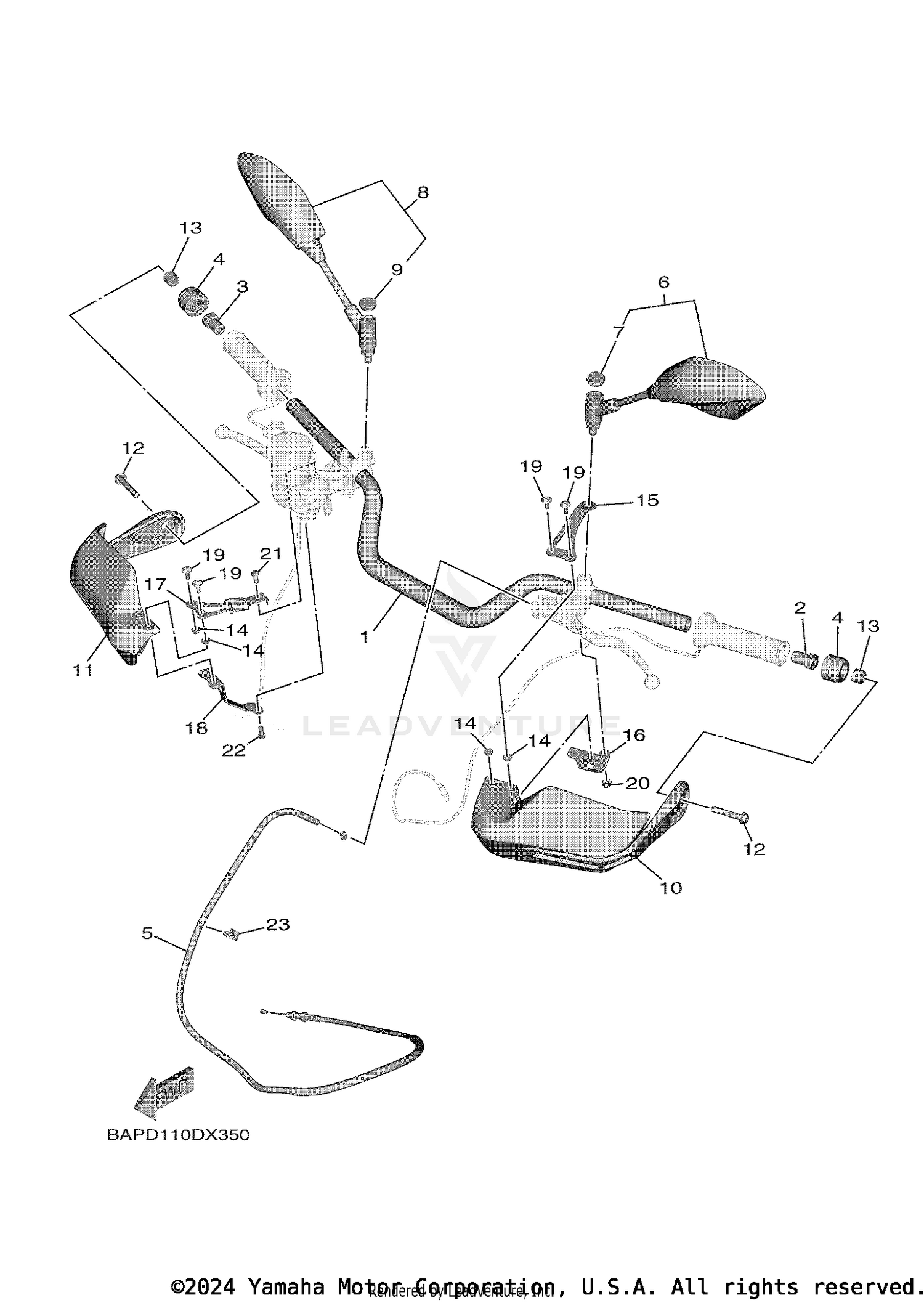 STEERING HANDLE & CABLE