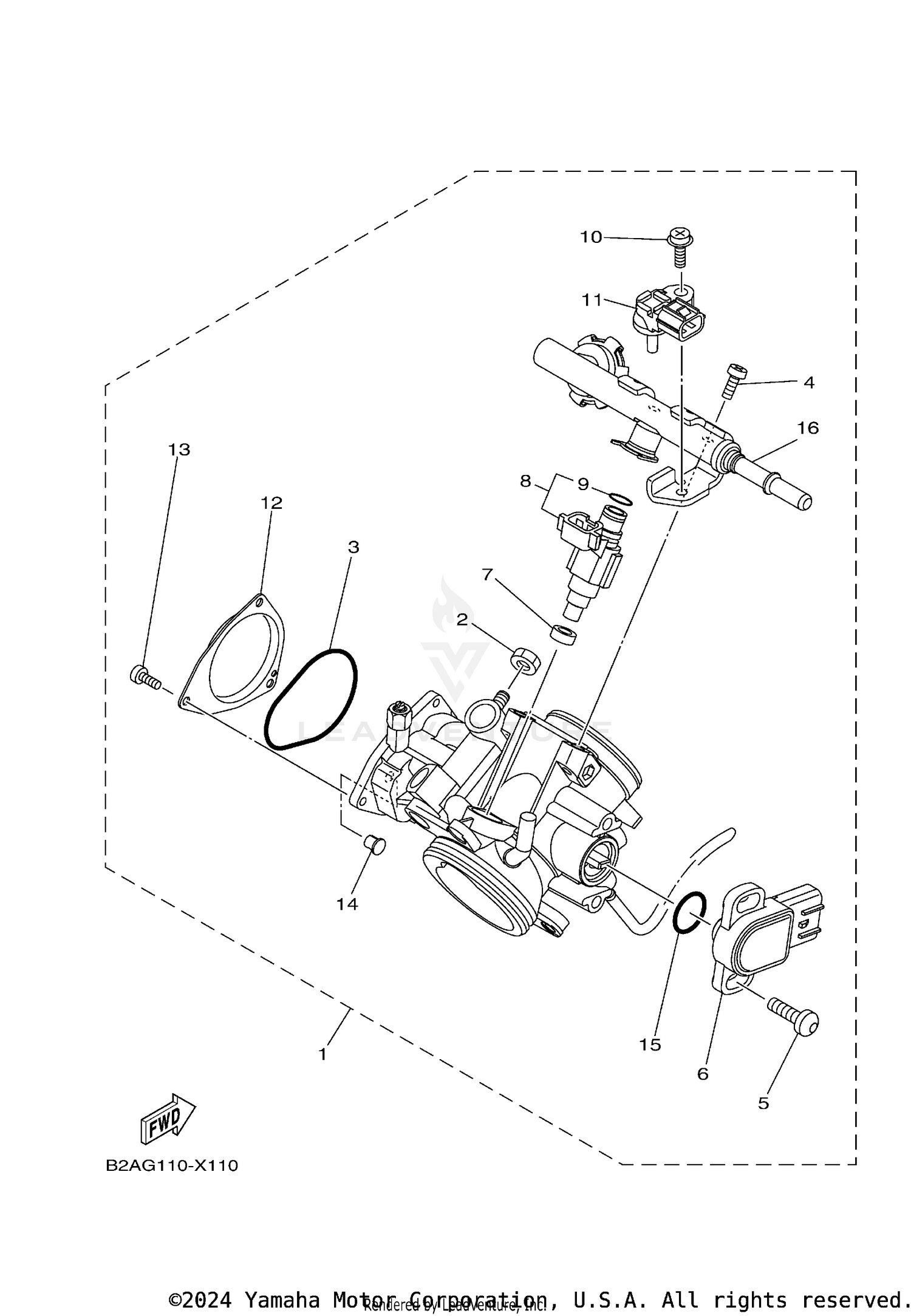 THROTTLE BODY ASSY 1