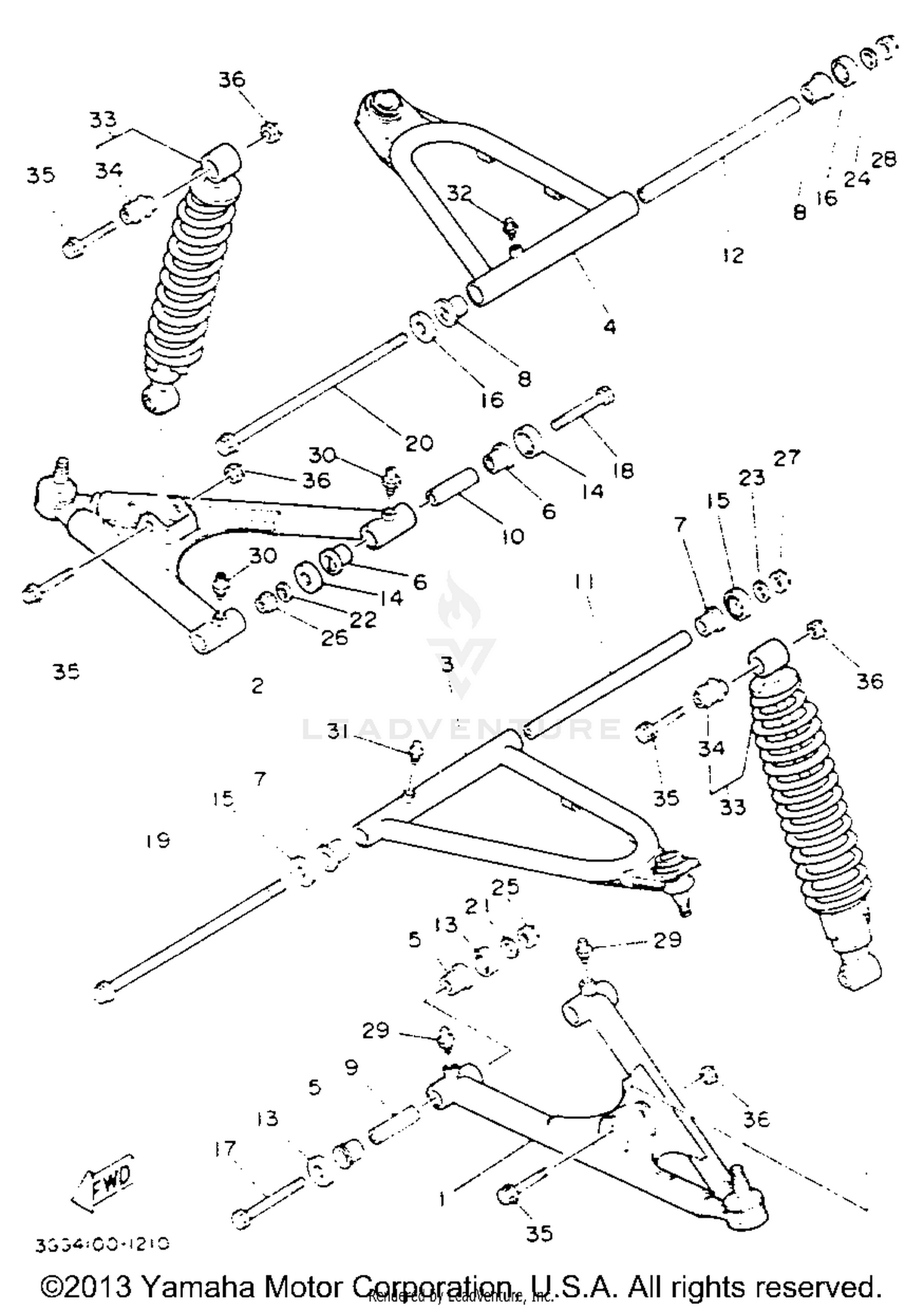 FRONT SUSPENSION - WHEEL