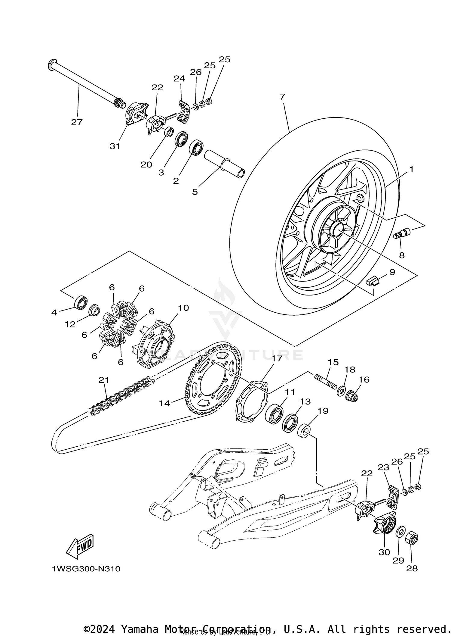 REAR WHEEL
