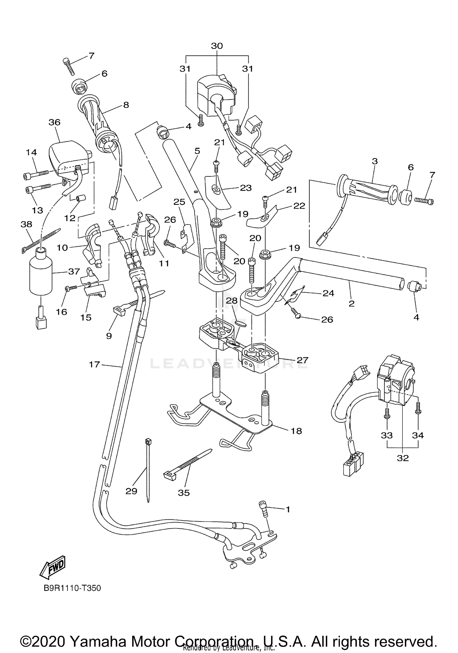 STEERING HANDLE & CABLE