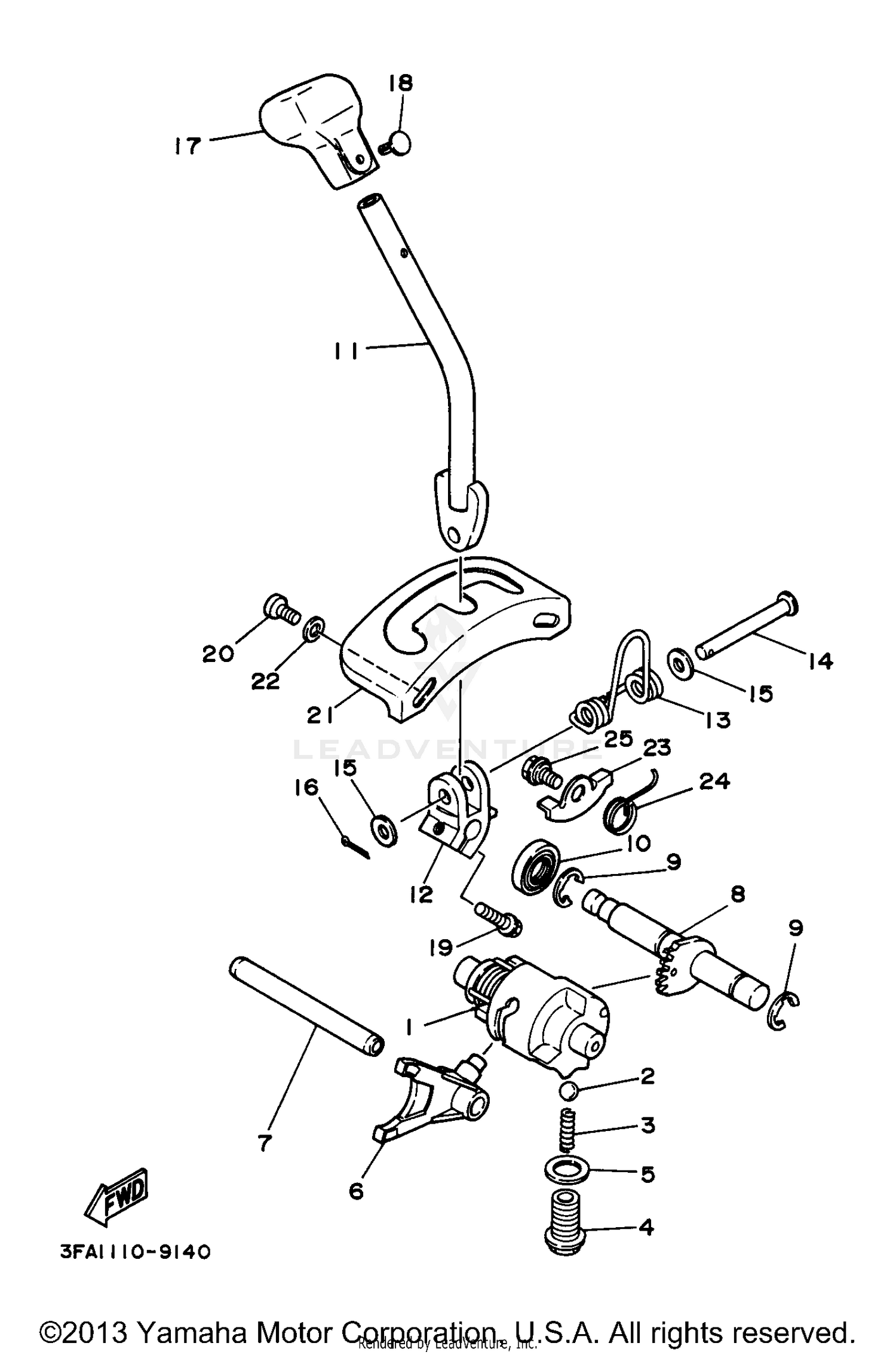 SHIFT CAM - SHIFT FORK