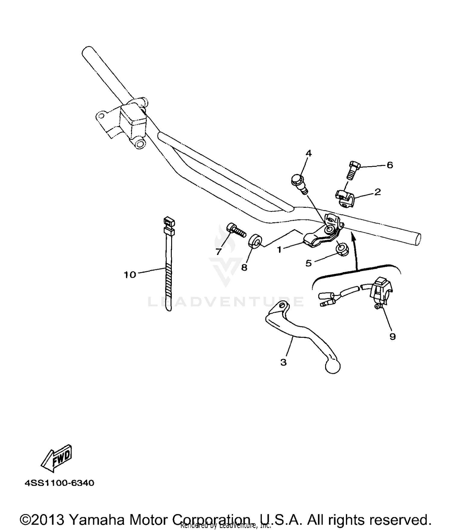HANDLE SWITCH - LEVER