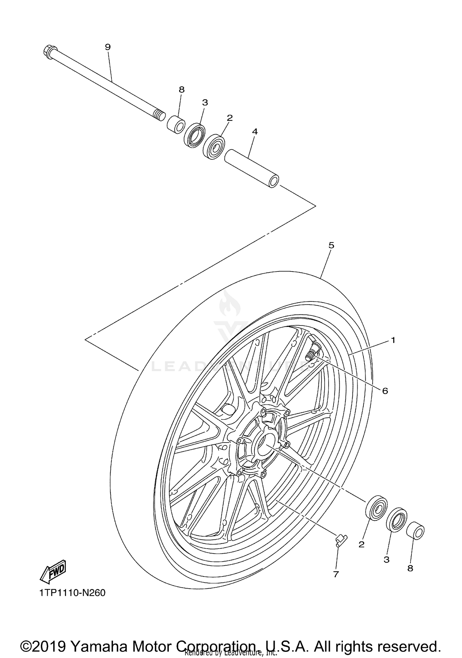 FRONT WHEEL
