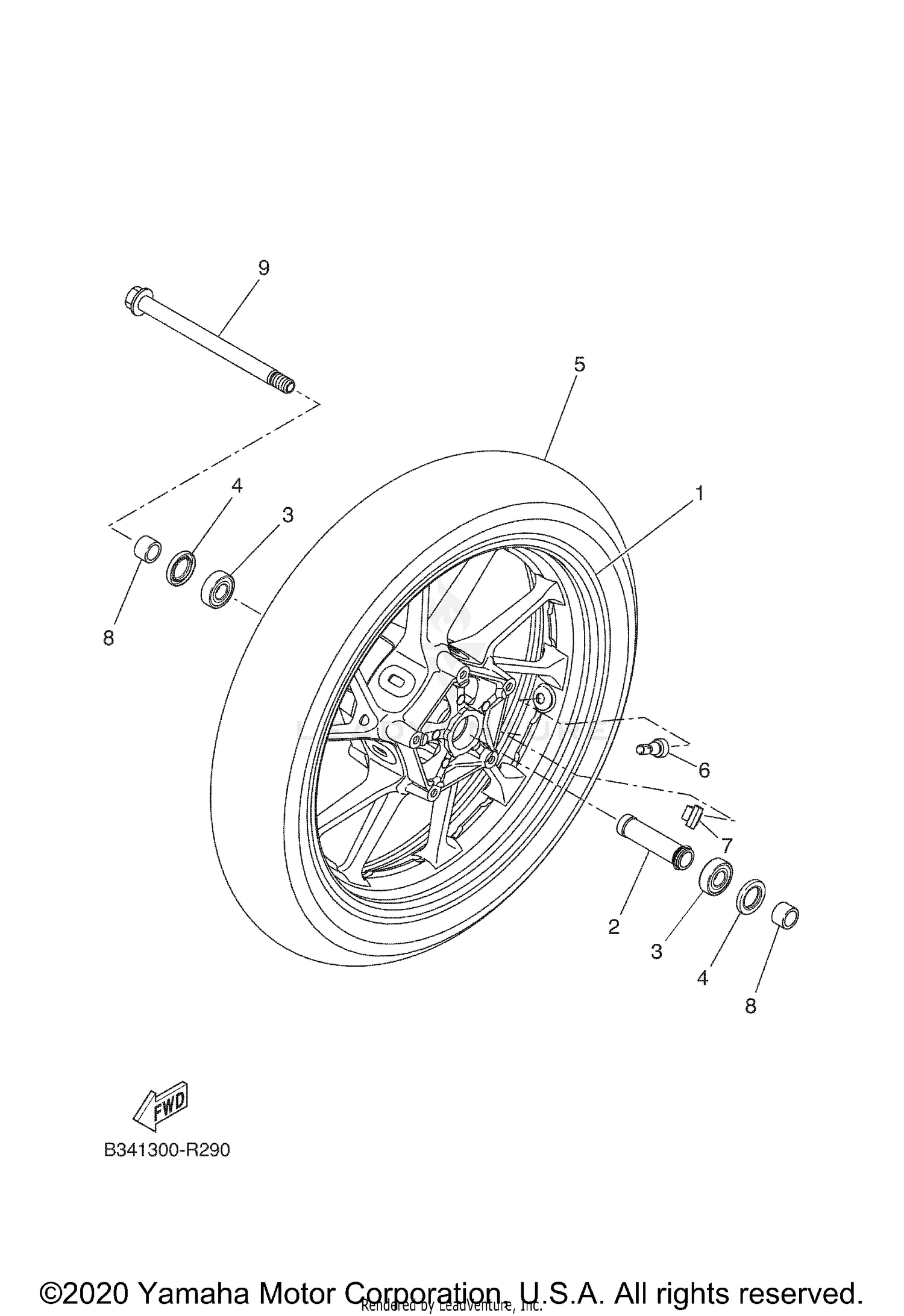 FRONT WHEEL