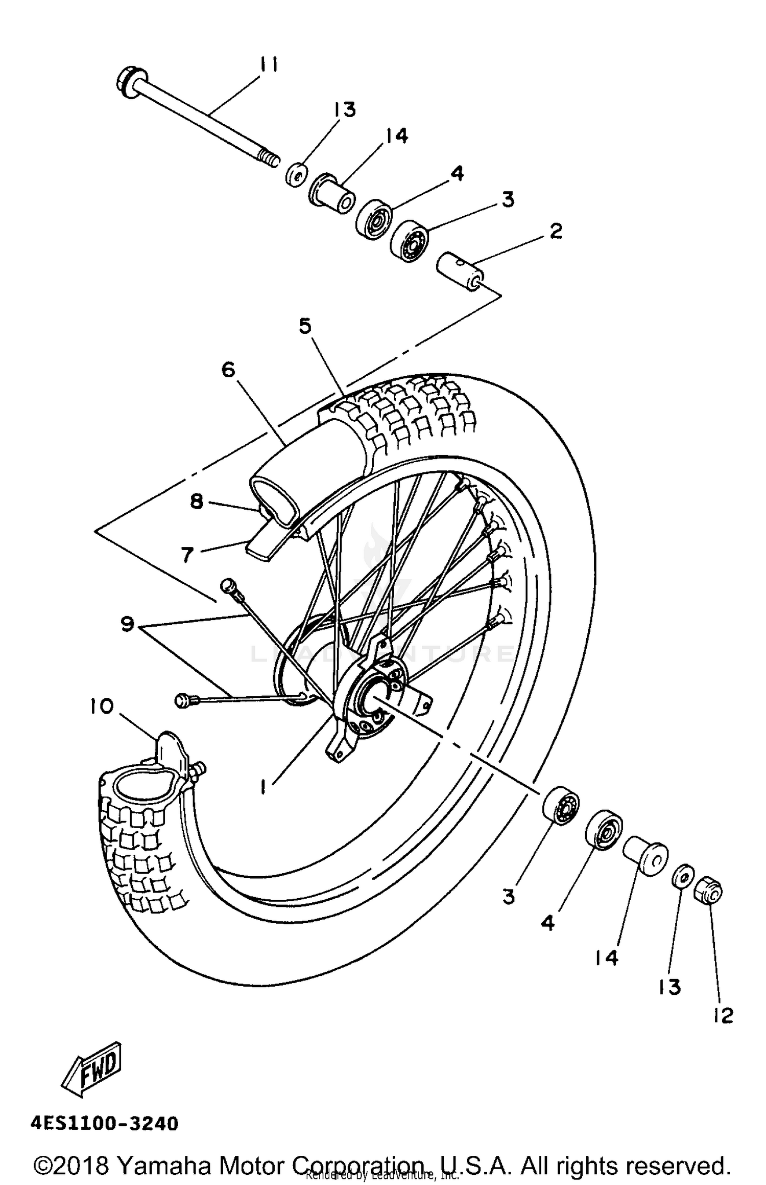 FRONT WHEEL