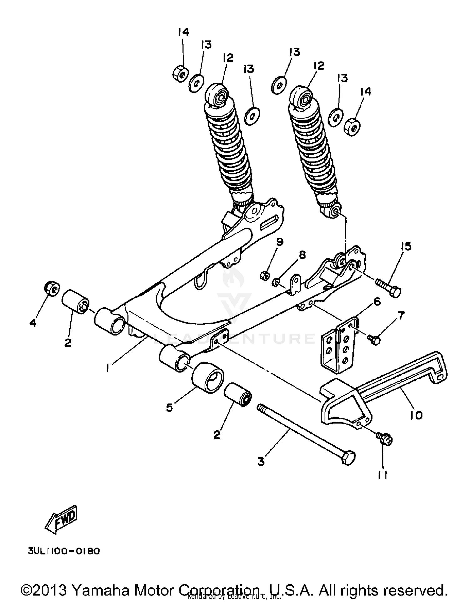 REAR ARM SUSPENSION
