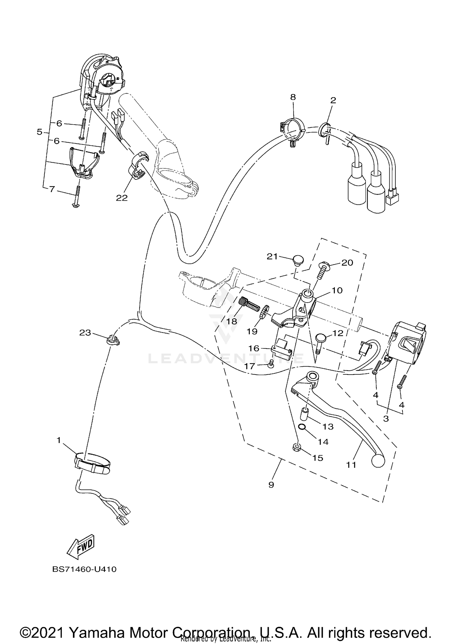 HANDLE SWITCH & LEVER