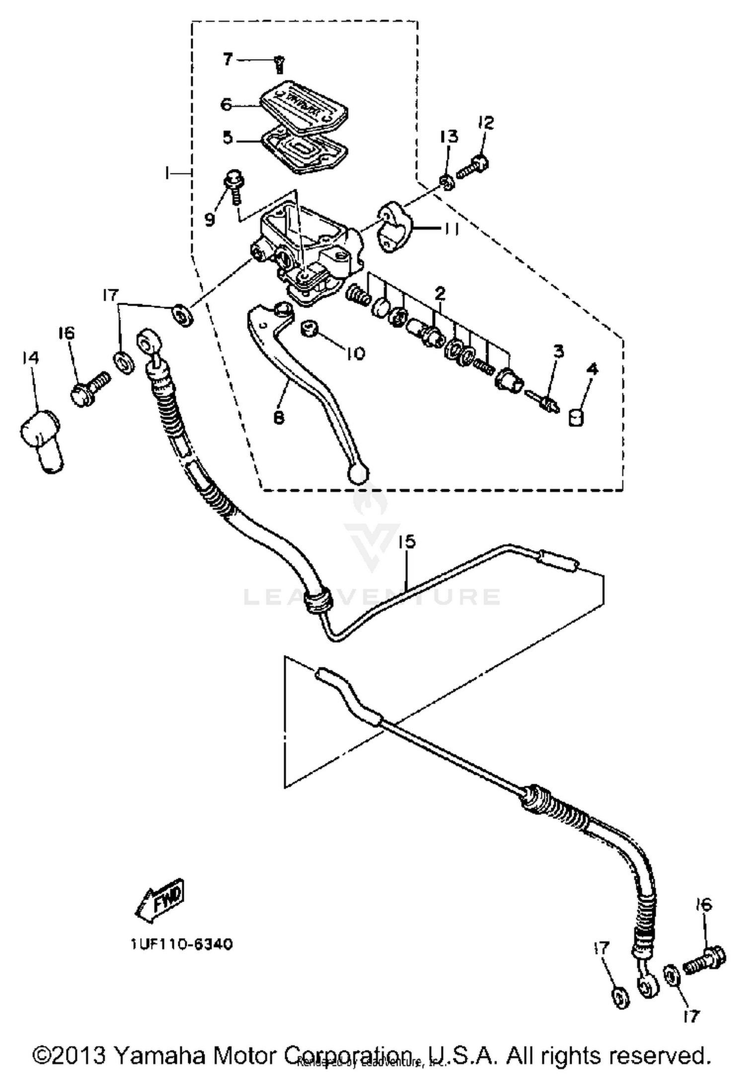 FRONT MASTER CYLINDER 2