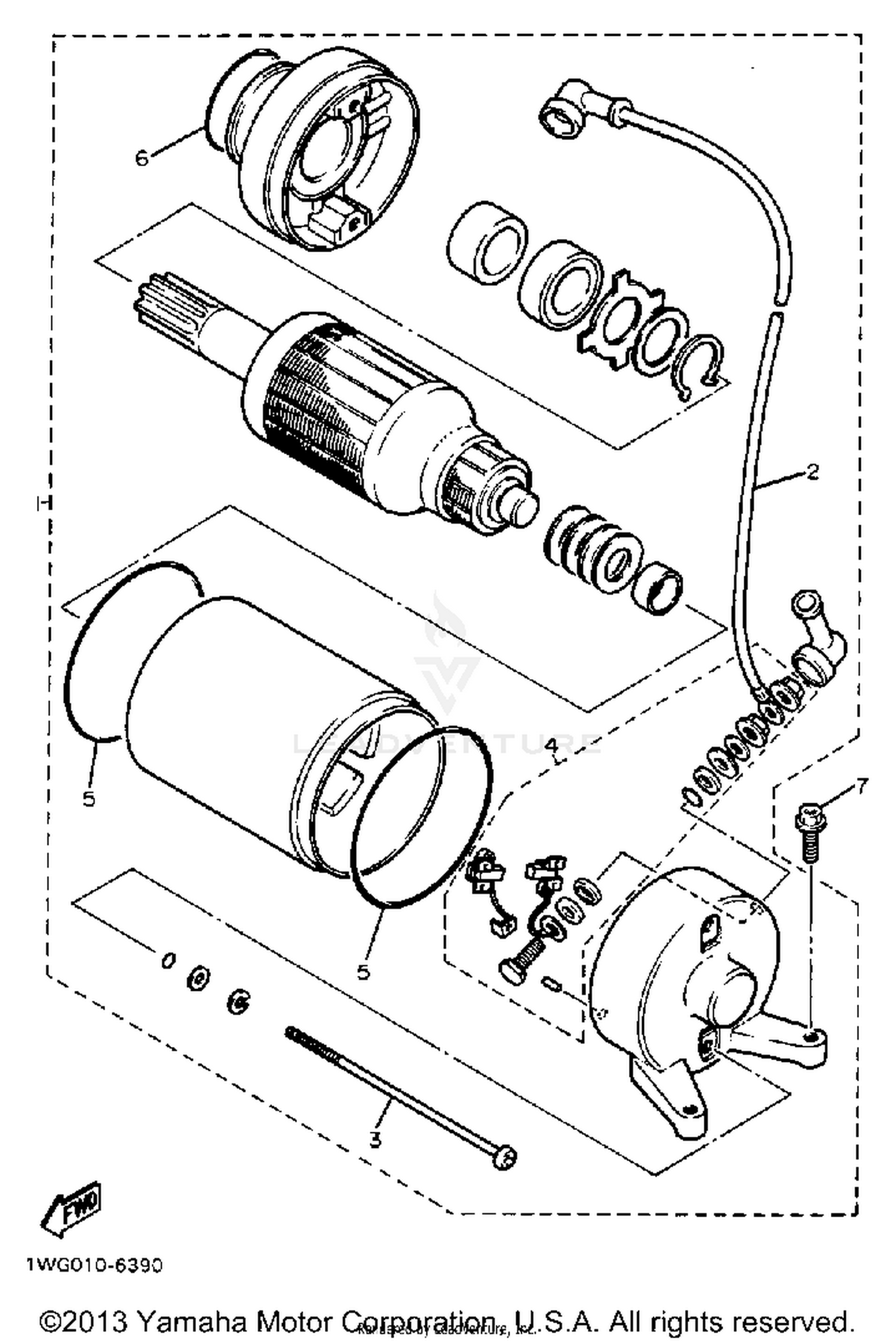 STARTING MOTOR