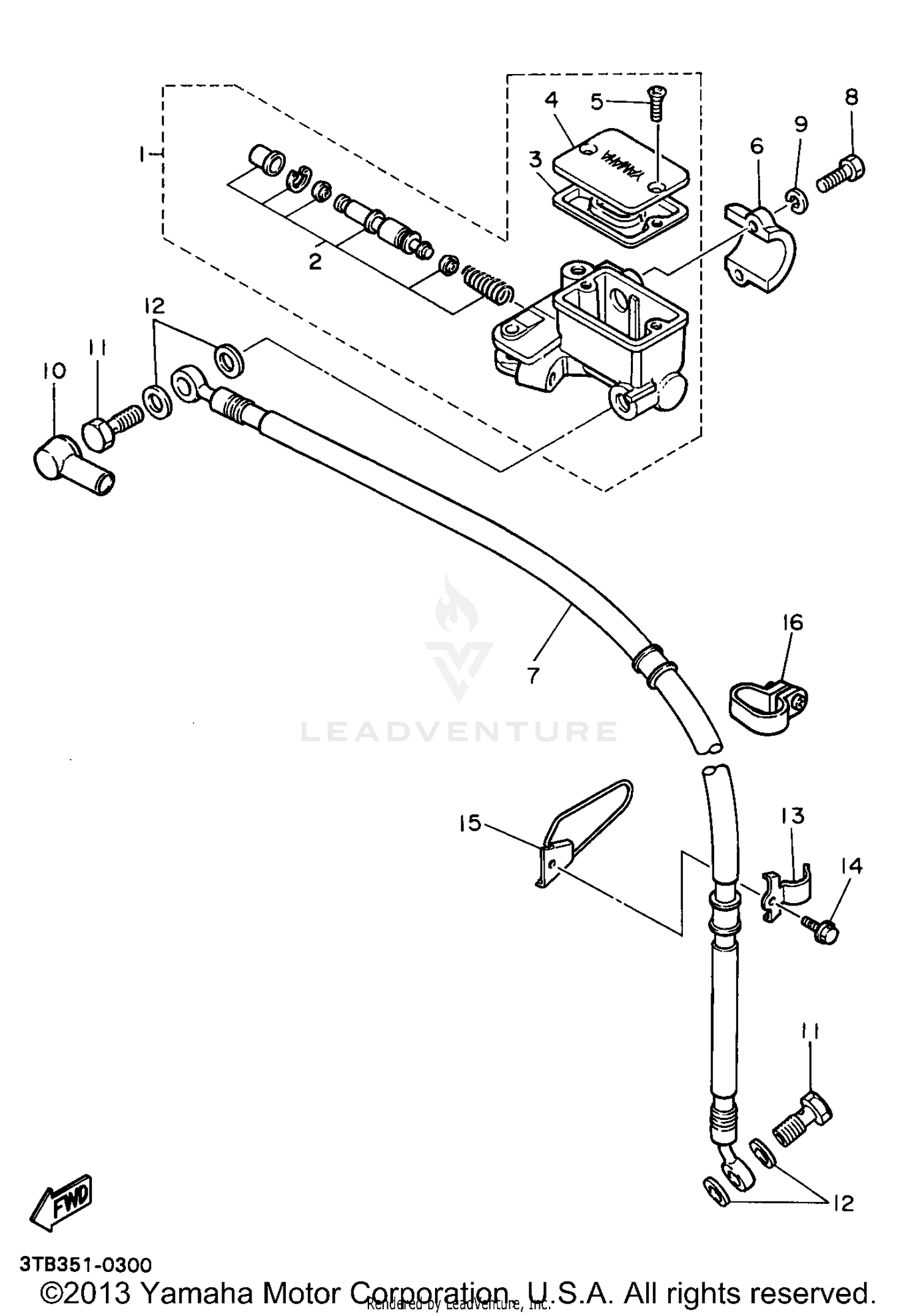 FRONT MASTER CYLINDER