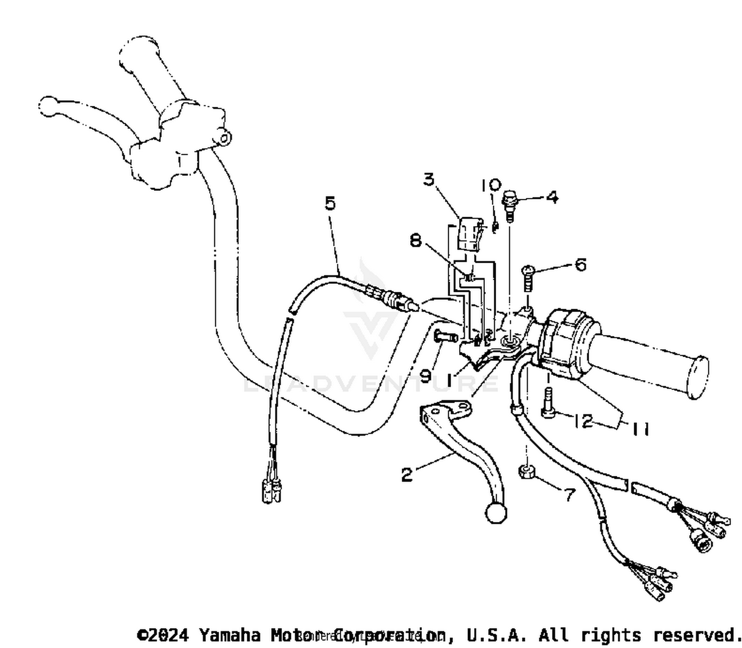 HANDLE SWITCH-LEVER