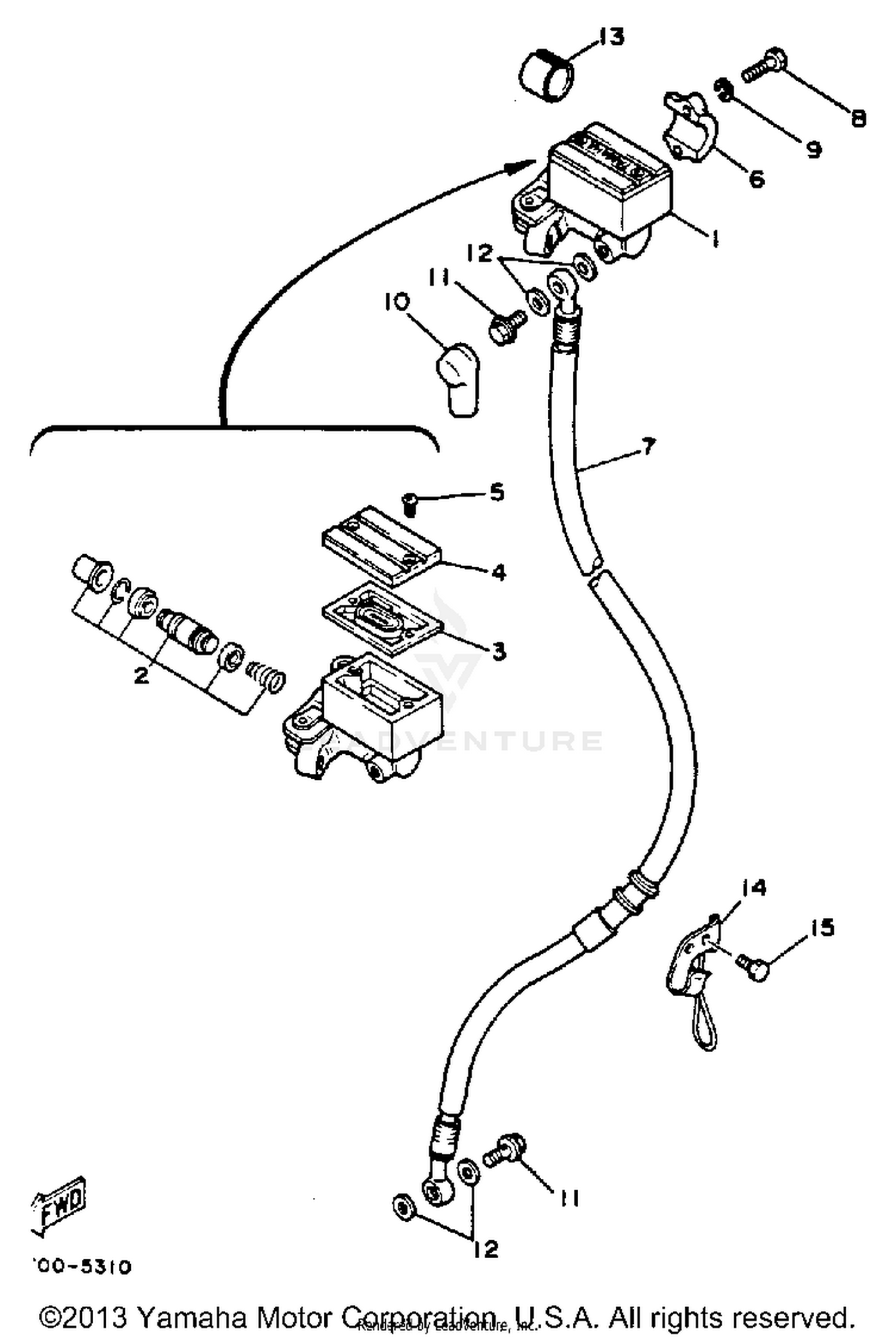 FRONT MASTER CYLINDER