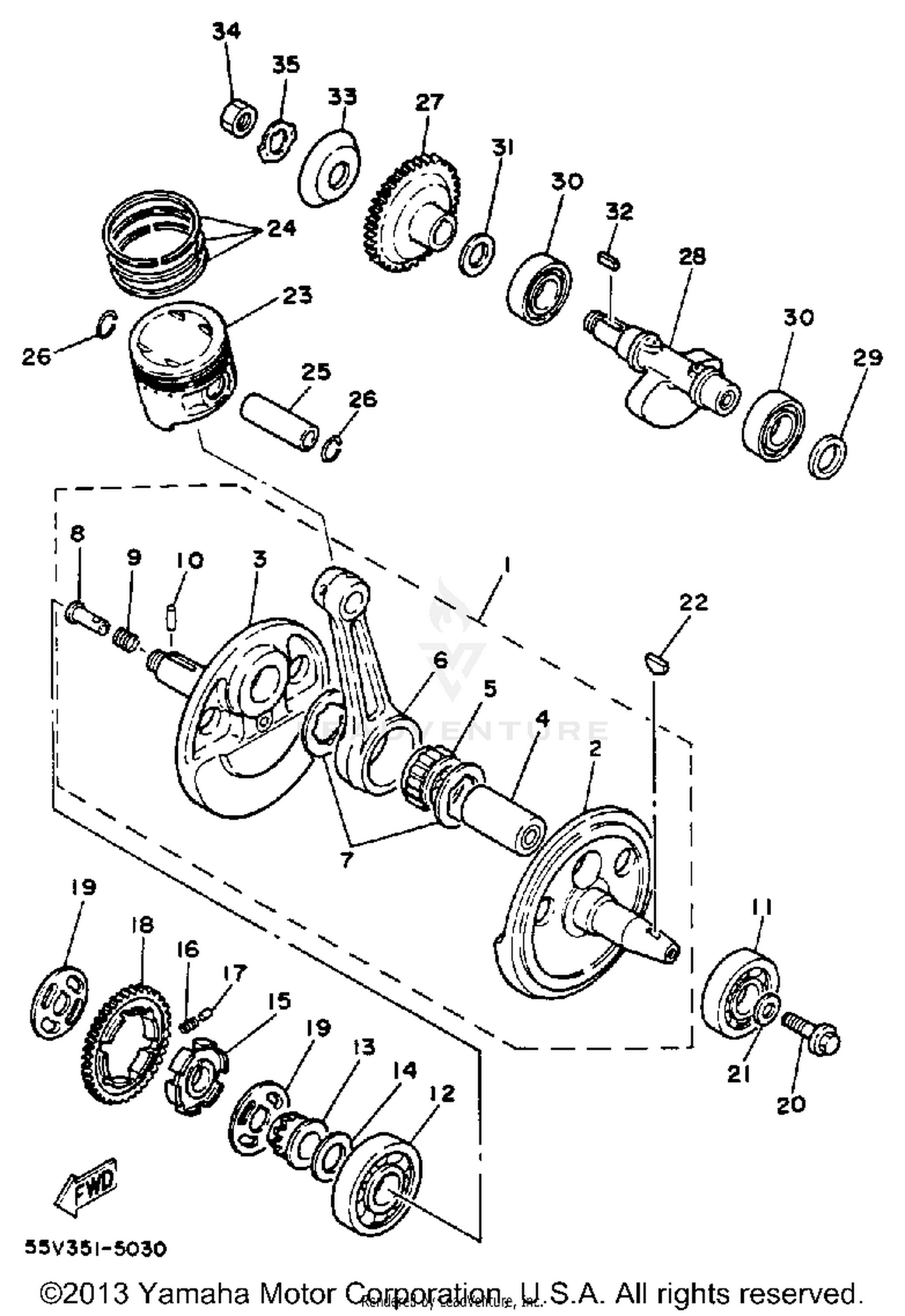 CRANKSHAFT - PISTON