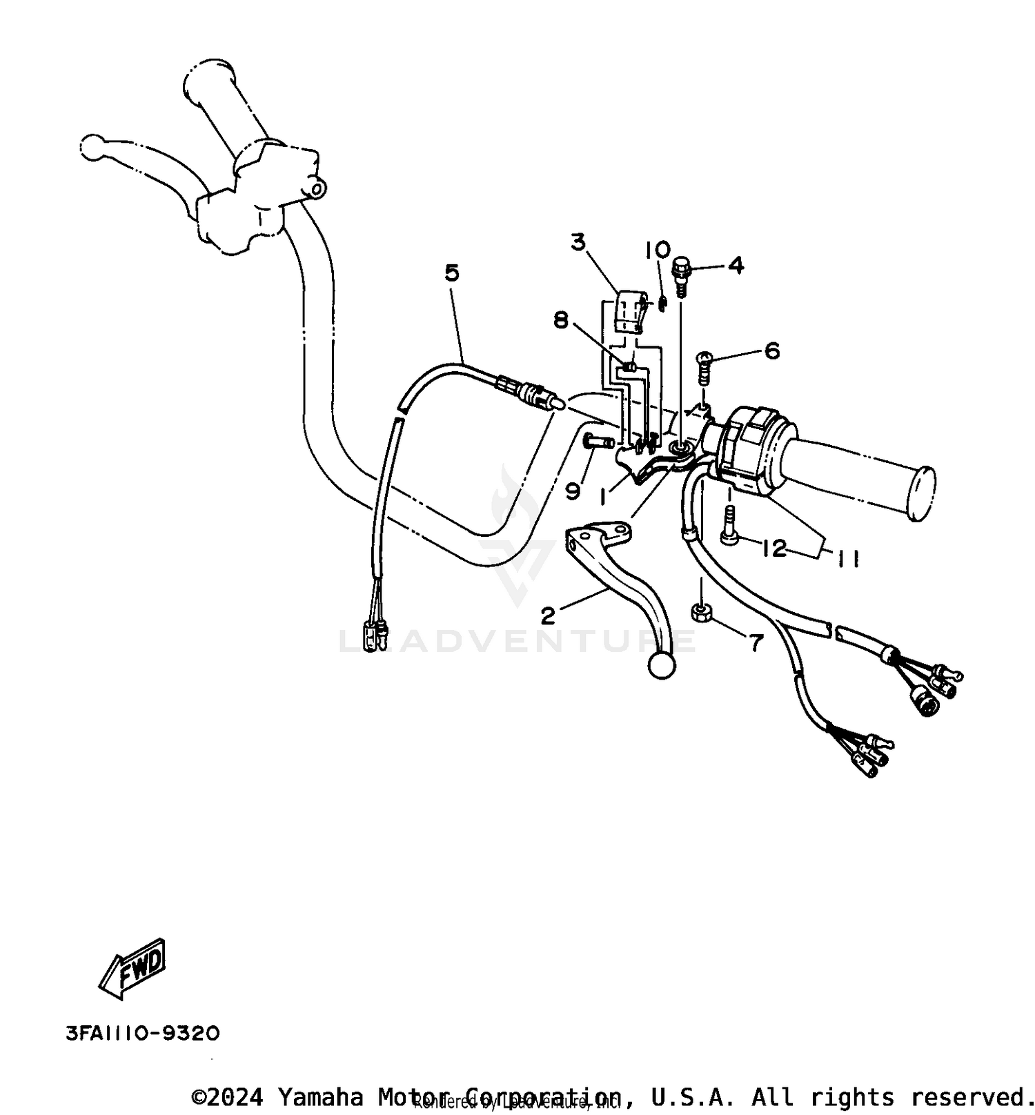 HANDLE SWITCH - LEVER
