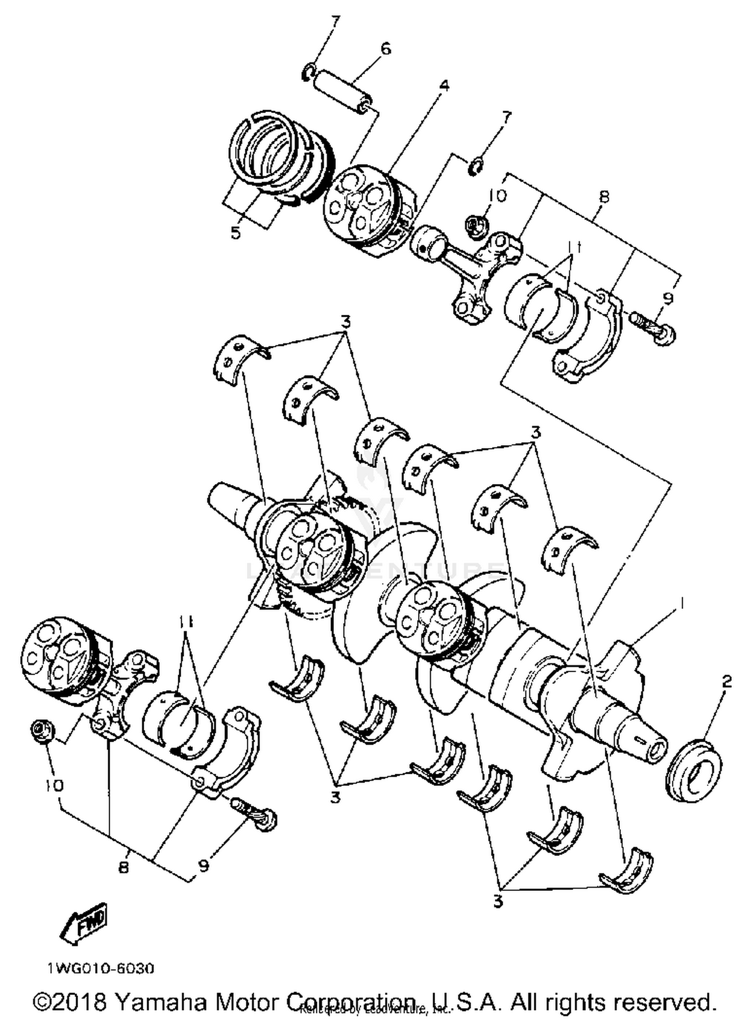 CRANKSHAFT PISTON