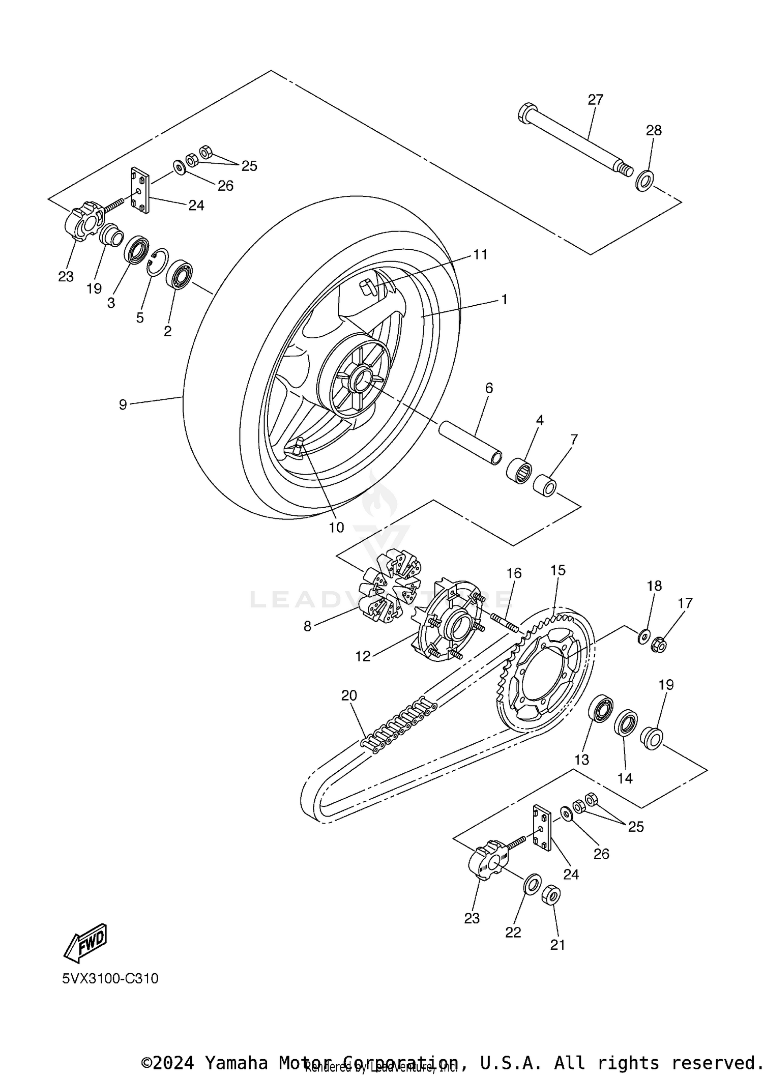 REAR WHEEL