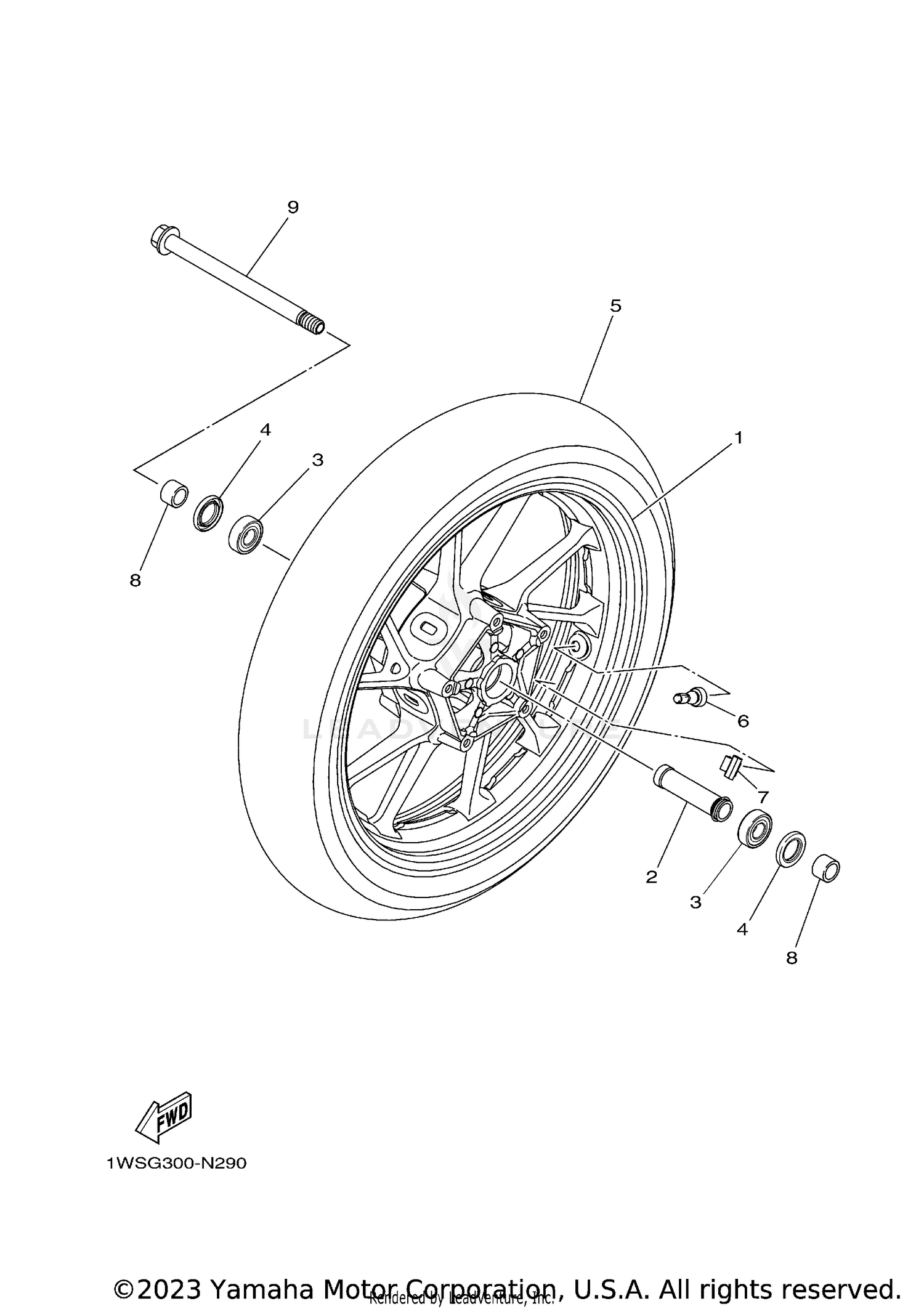FRONT WHEEL
