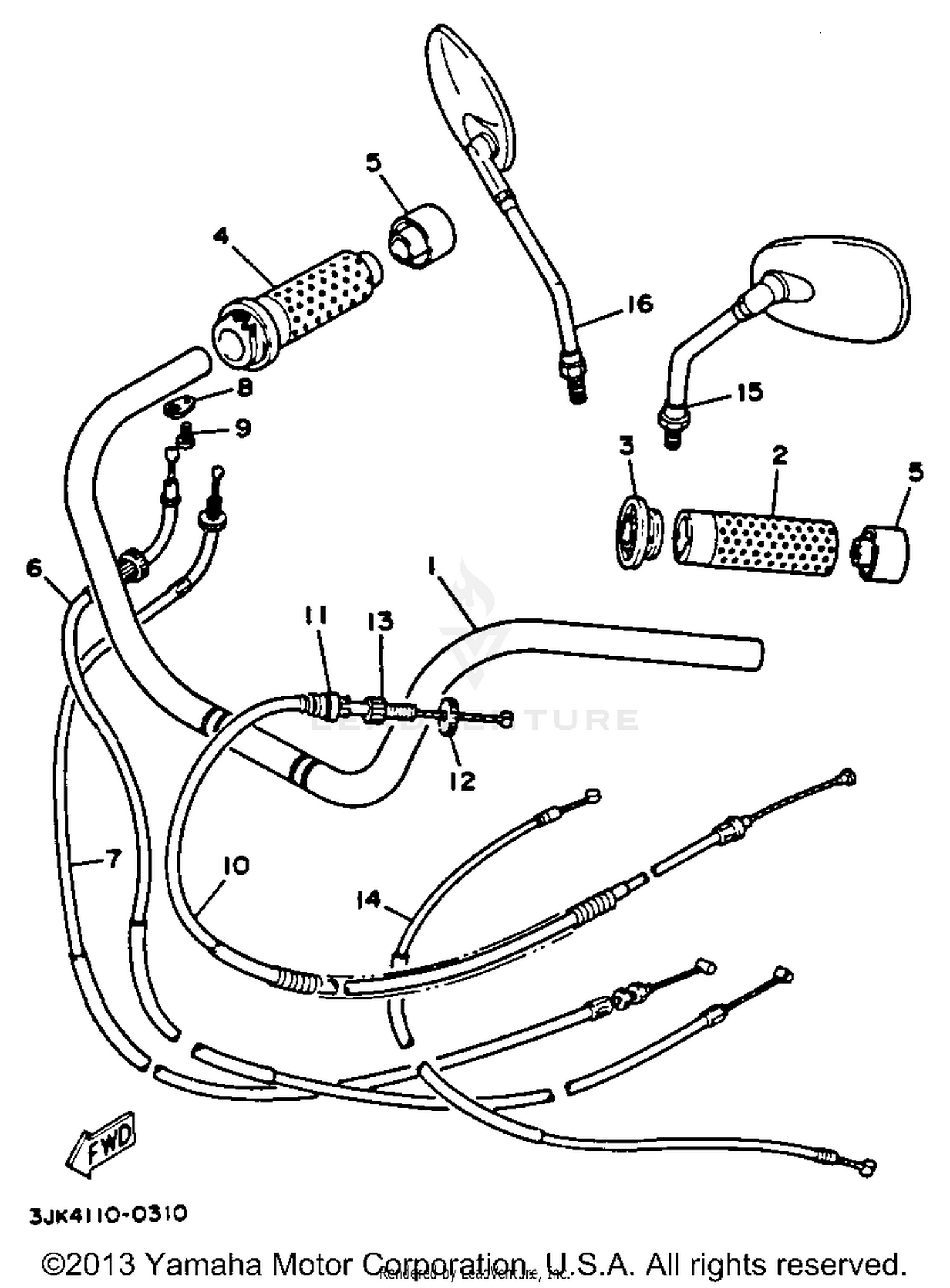 HANDLEBAR CABLE