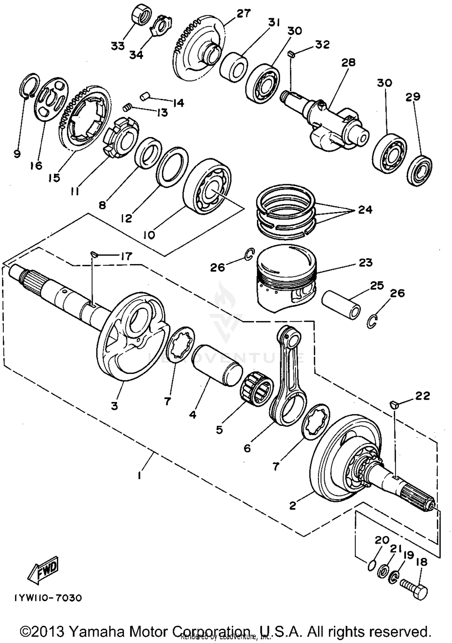 CRANKSHAFT - PISTON