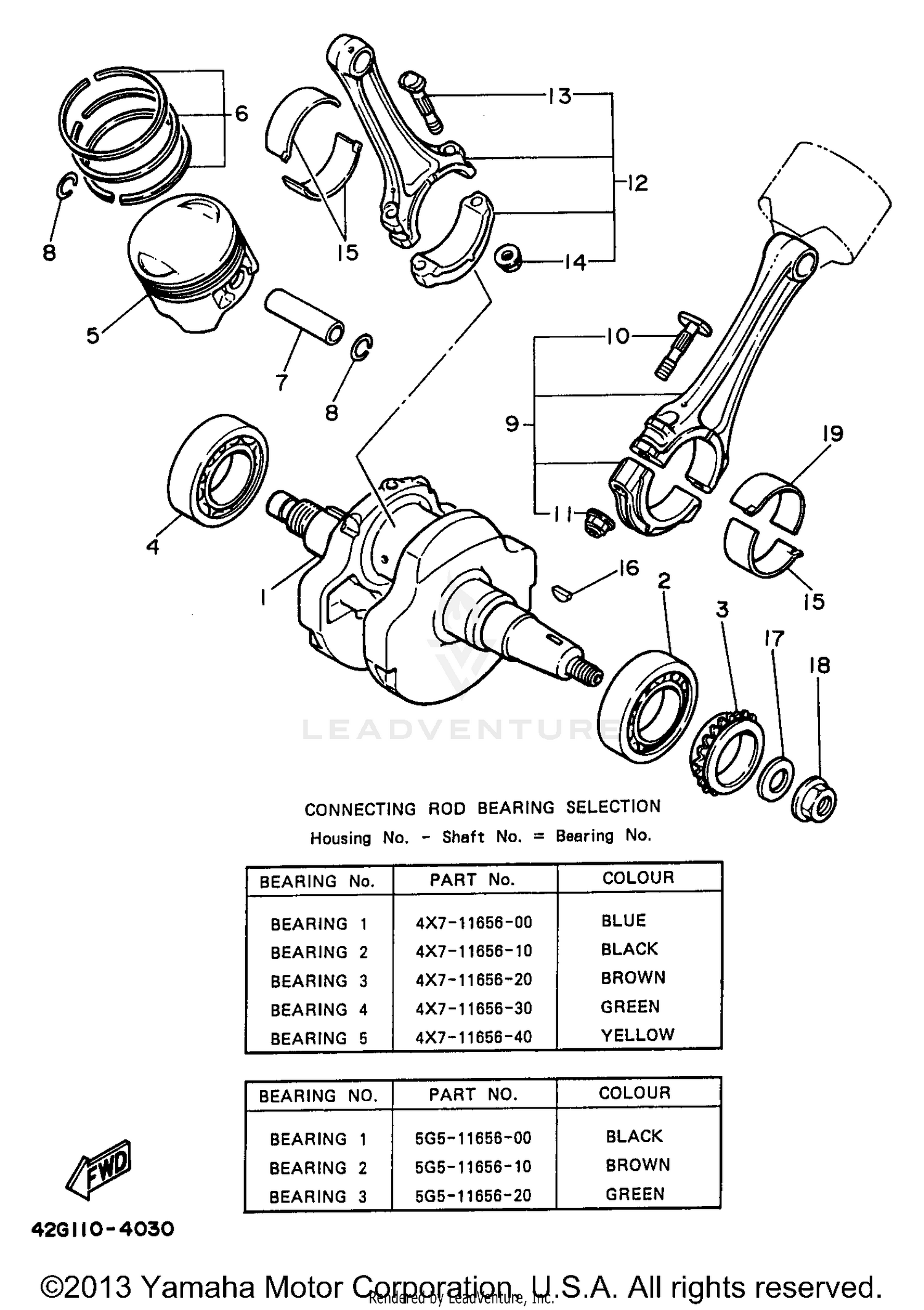 CRANKSHAFT PISTON