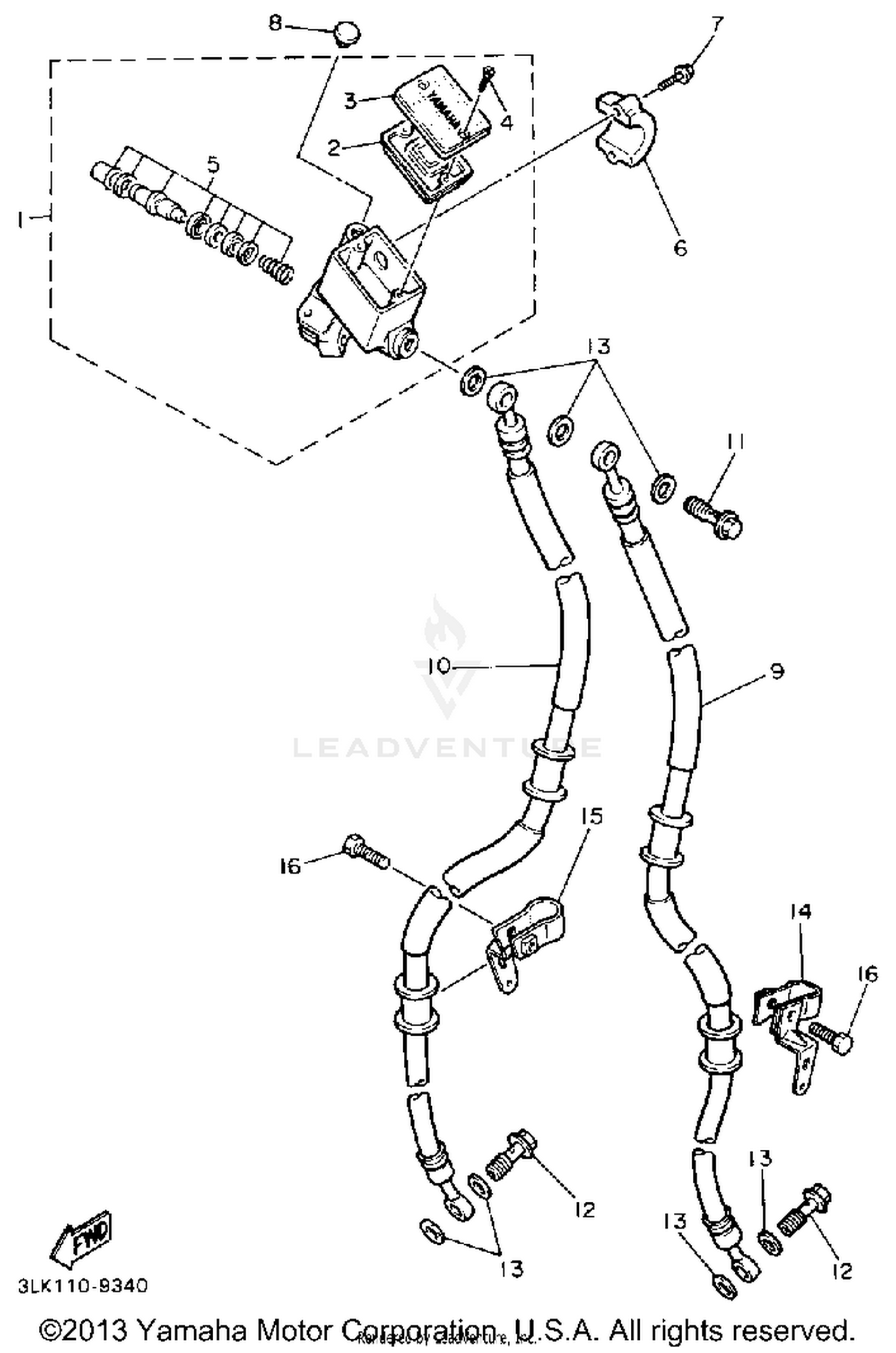 FRONT MASTER CYLINDER