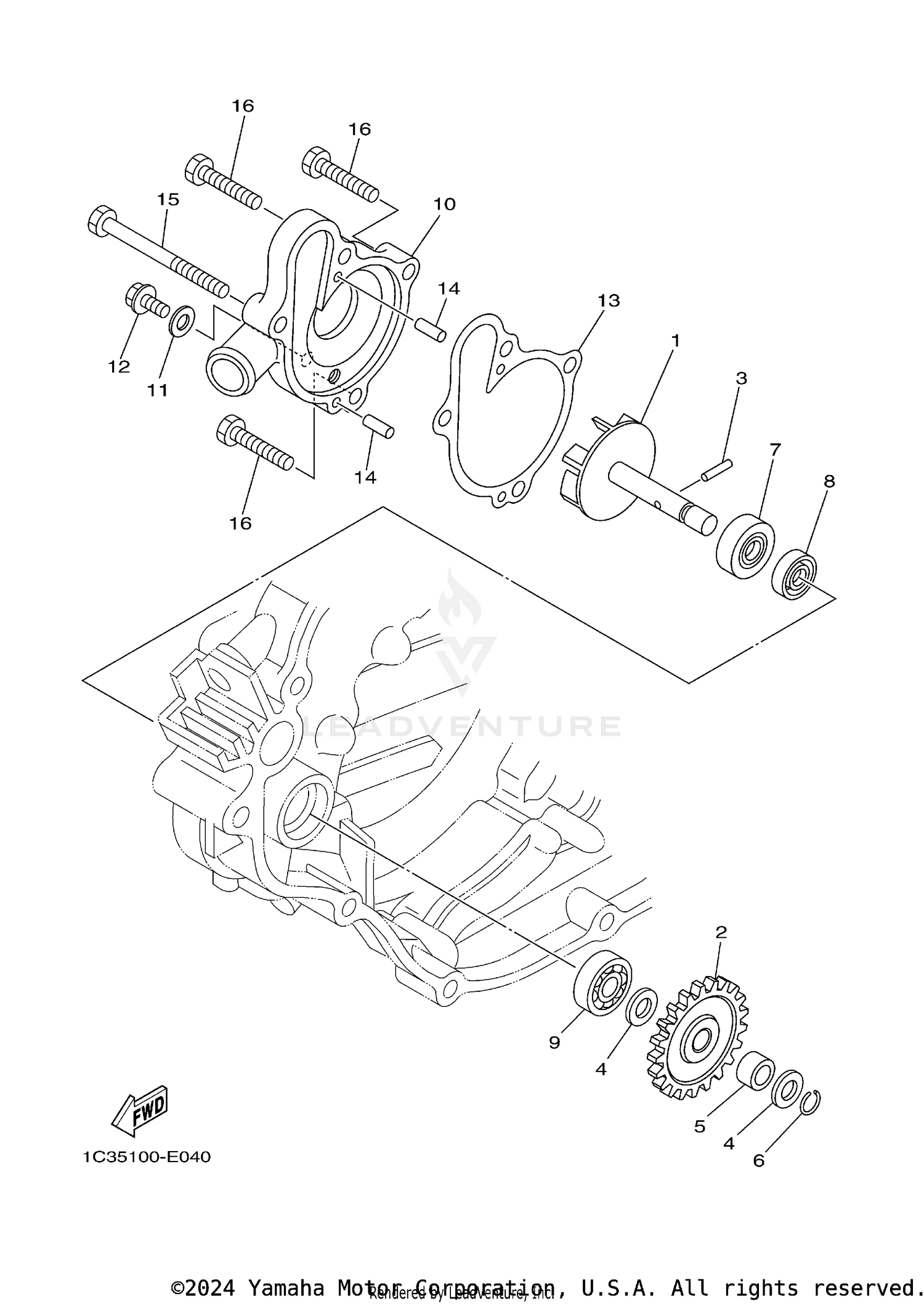 WATER PUMP